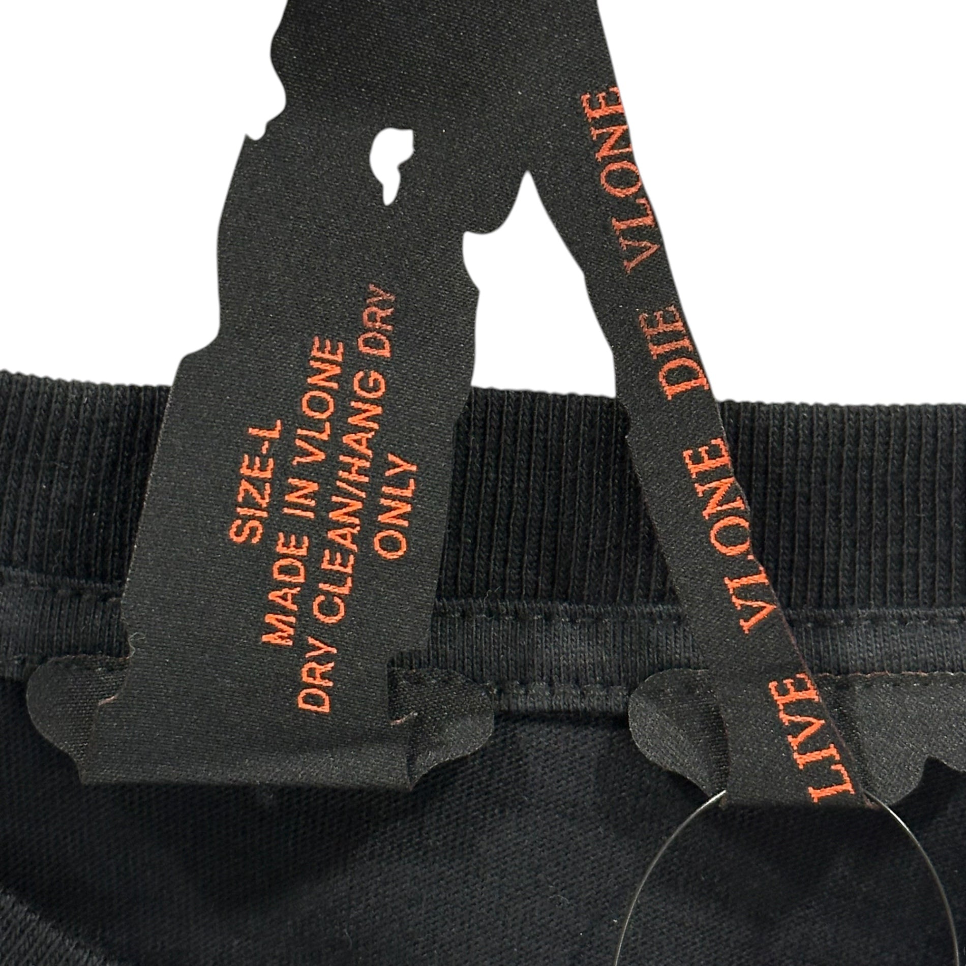 VLONE(ヴィーローン) JESUS front graphic TEE ジーザス フロント グラフィック Tシャツ 参考定価44440円 L ブラック イエス キリスト
