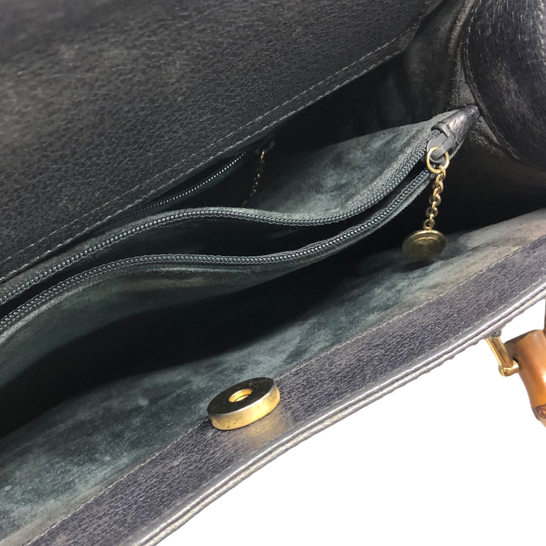GUCCI(グッチ) OLD BOX type bamboo handbag オールド ボックスタイプ バンブー ハンド バッグ 鞄 レザー トート 002・0260 200110 グレー
