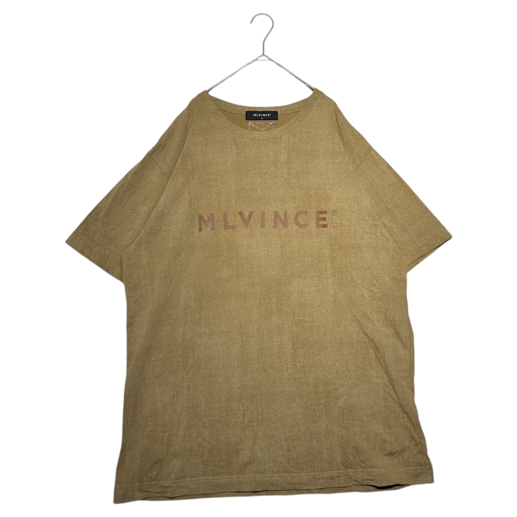 MLVINCE(メルヴィンス) 24SS big logo s/s tee ビッグ ロゴ 半袖 Tシャツ MV24SS05-BLT27KH XL ブラウン