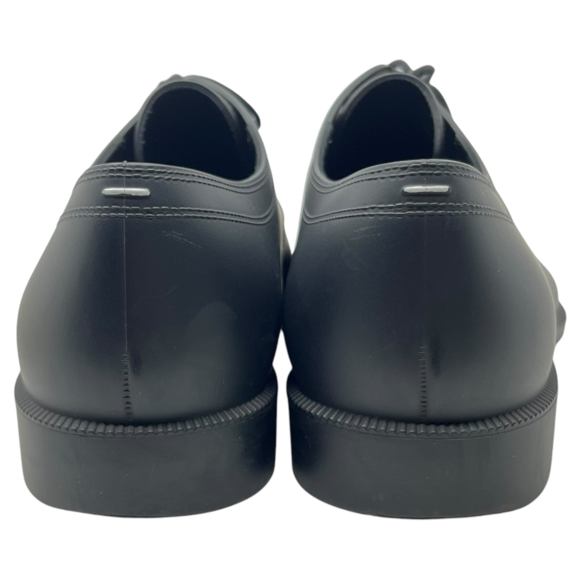 MAISON MARGIELA(メゾンマルジェラ) TABI Rubber dress shoes 足袋 ラバー ドレス シューズ S58WQ0125 40(26cm程度) ブラック ローカット タビ