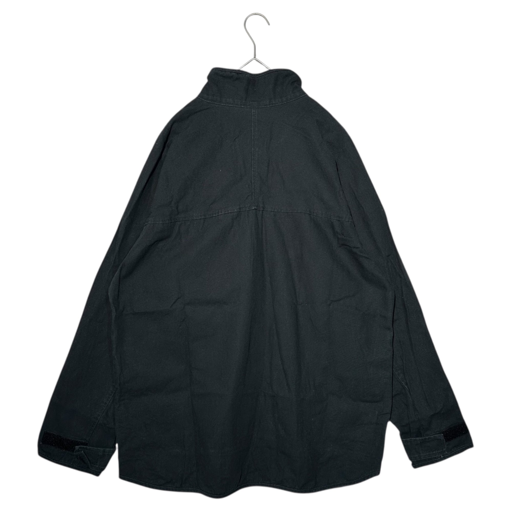 KAVU(カブー) USA made Cotton Half-Zip Pullover Jacket コットン ハーフジップ プルオーバー ジャケット S ブラック アウトドア USA製
