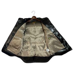 Y'2 LEATHER(ワイツーレザー) SOIL SOFT HORSE × ANILINE HORSE DOWN VEST オイルソフトホース × アニリンホース ダウン ベスト 0V-01 42 ブラック 馬革 レザー