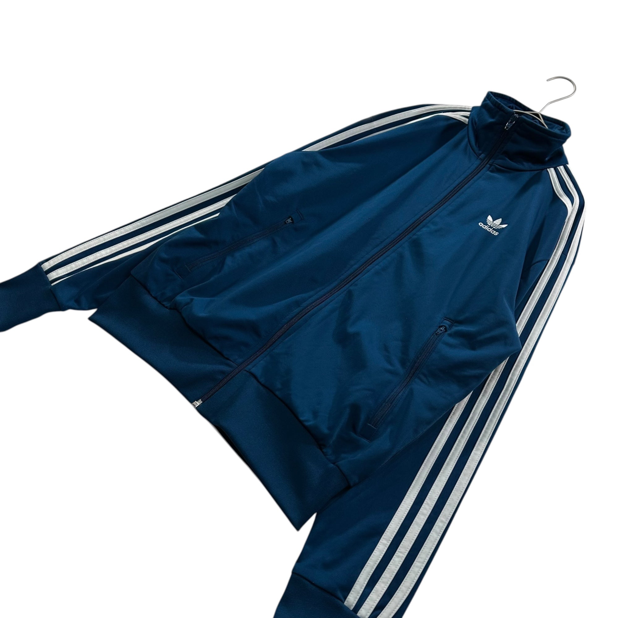 adidas(アディダス) FIREBIRD TRACK TOP ファイヤーバード トラック トップ DV1529 S ネイビー×ホワイト ジャケット ジャージ