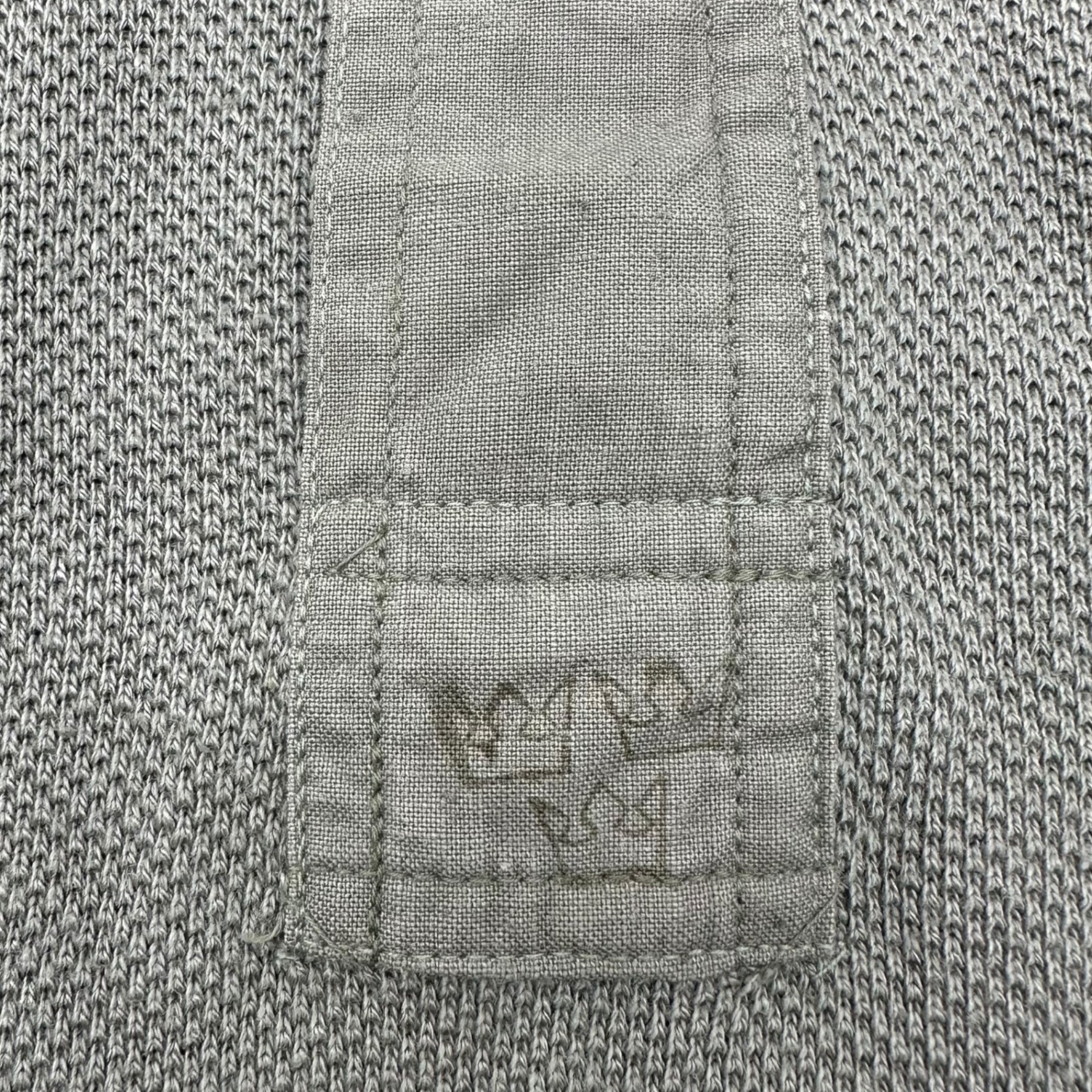 vintage(ヴィンテージ) Swedish Army Waffle Thermal Long Shirt スウェーデン軍 ワッフル サーマル ロングシャツ グレー