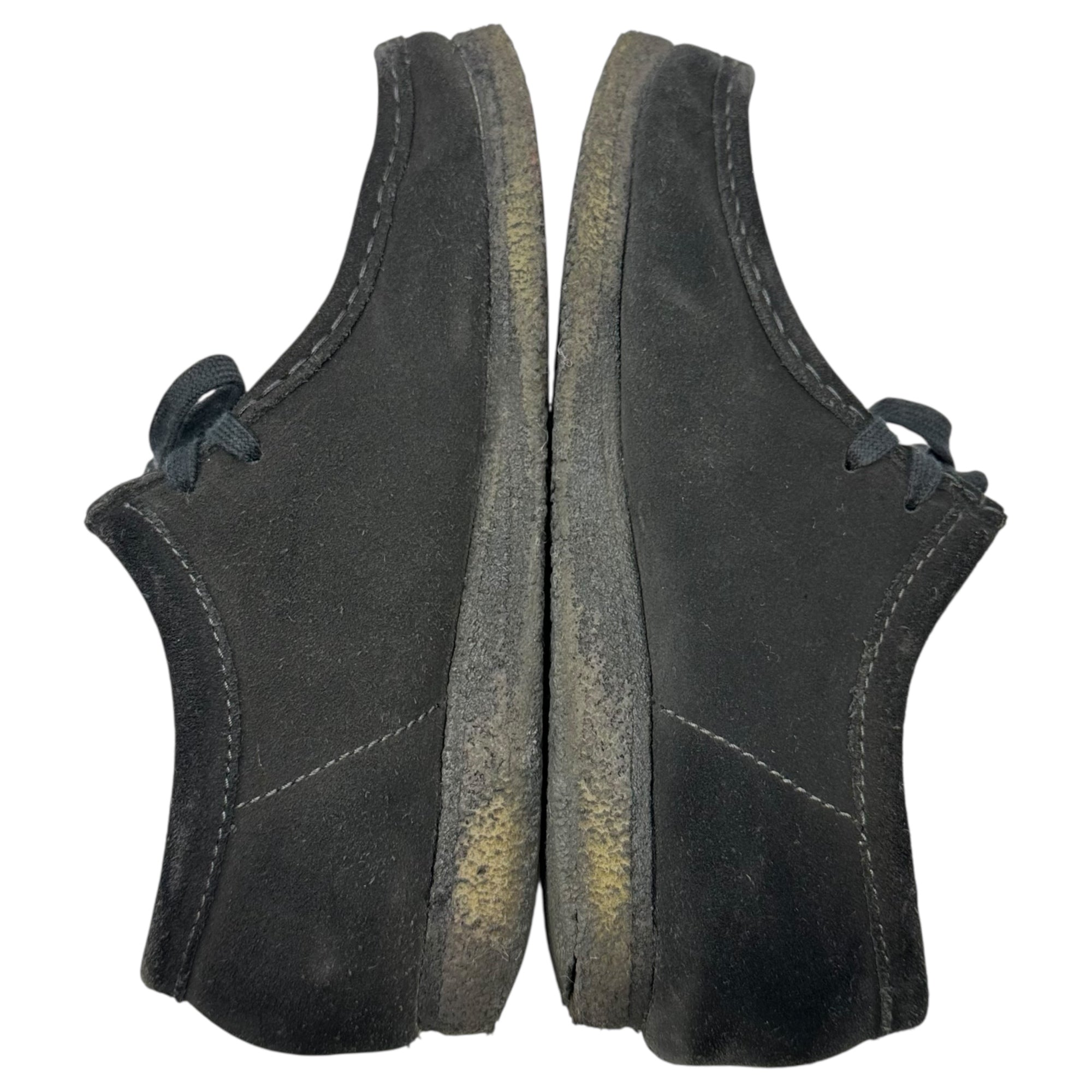 clarks(クラークス) WALLABEE ワラビー モカシン シューズ 261555197070 US8(26cm) ブラック スウェード レザー