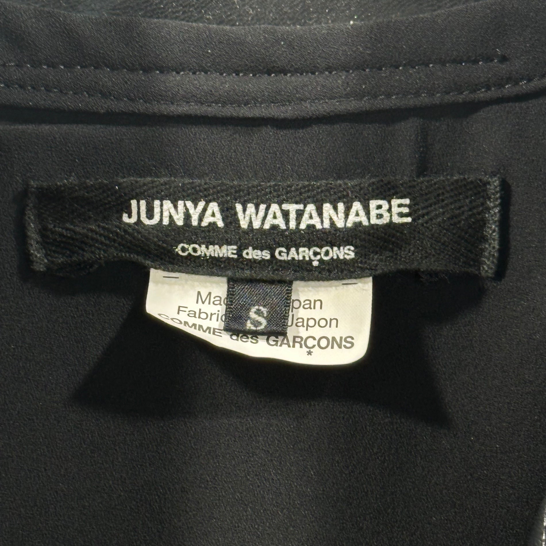 COMME des GARCONS JUNYA WATANABE(コムデギャルソンジュンヤワタナベ) 15SS Eco-Leather Rider's Dress エコレザー ライダース ワンピース JO-O061 S ブラック AD2014