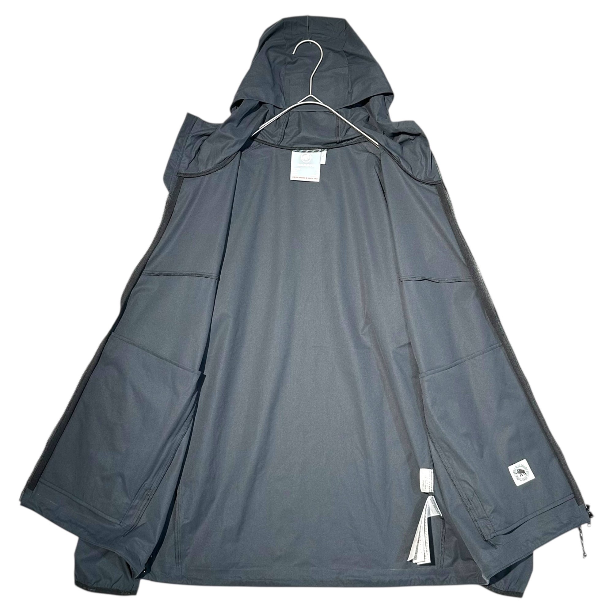 MAMMUT(マムート) 25SS GRANITE SO Hooded Jacket AF Men グラナイト SO フーデッド ジャケット AF 1011-00323 L ブラック 参考定価19,000円＋税