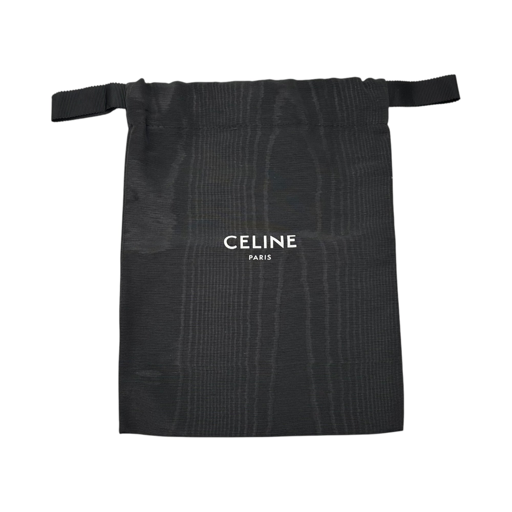 CELINE(セリーヌ) By Hedi Slimane Jacquard Logo Ring Belt エディ期 ジャガード ロゴ リング ベルト 箱付 ブラック