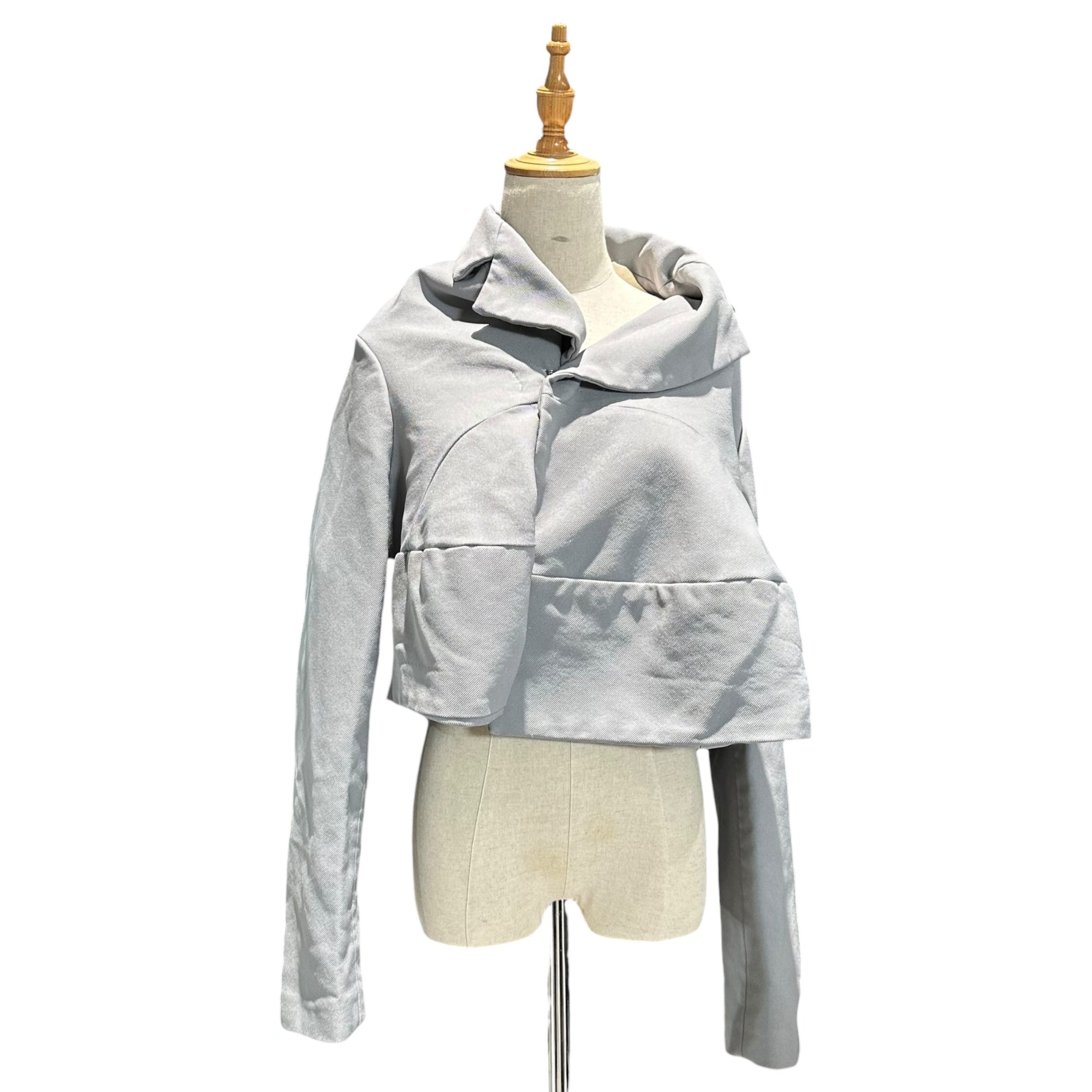 COMME des GARCONS(コムデギャルソン) 23SS Esther Shrink-Resistant Deformed Over Jacket エステル 縮絨 変形 オーバー ジャケット GK-J030 S グレー AD2022