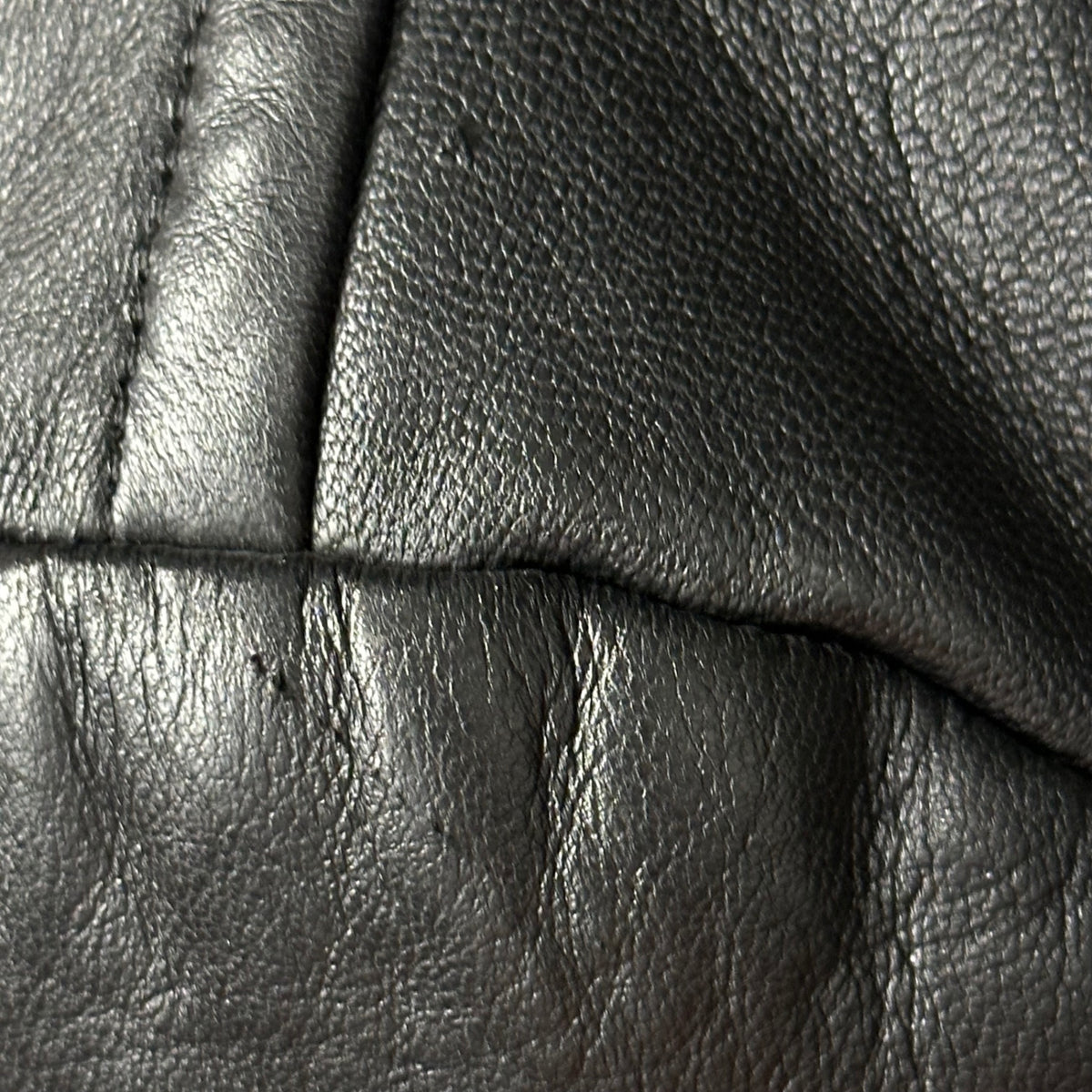 Y's bis(ワイズビス) 1980's Lamb Leather Double Leather Coat ラム レザー ダブル レザー コート BF-C16-761 FREE ブラック 80s ワイズビス初期生産品 稀少 アーカイブ