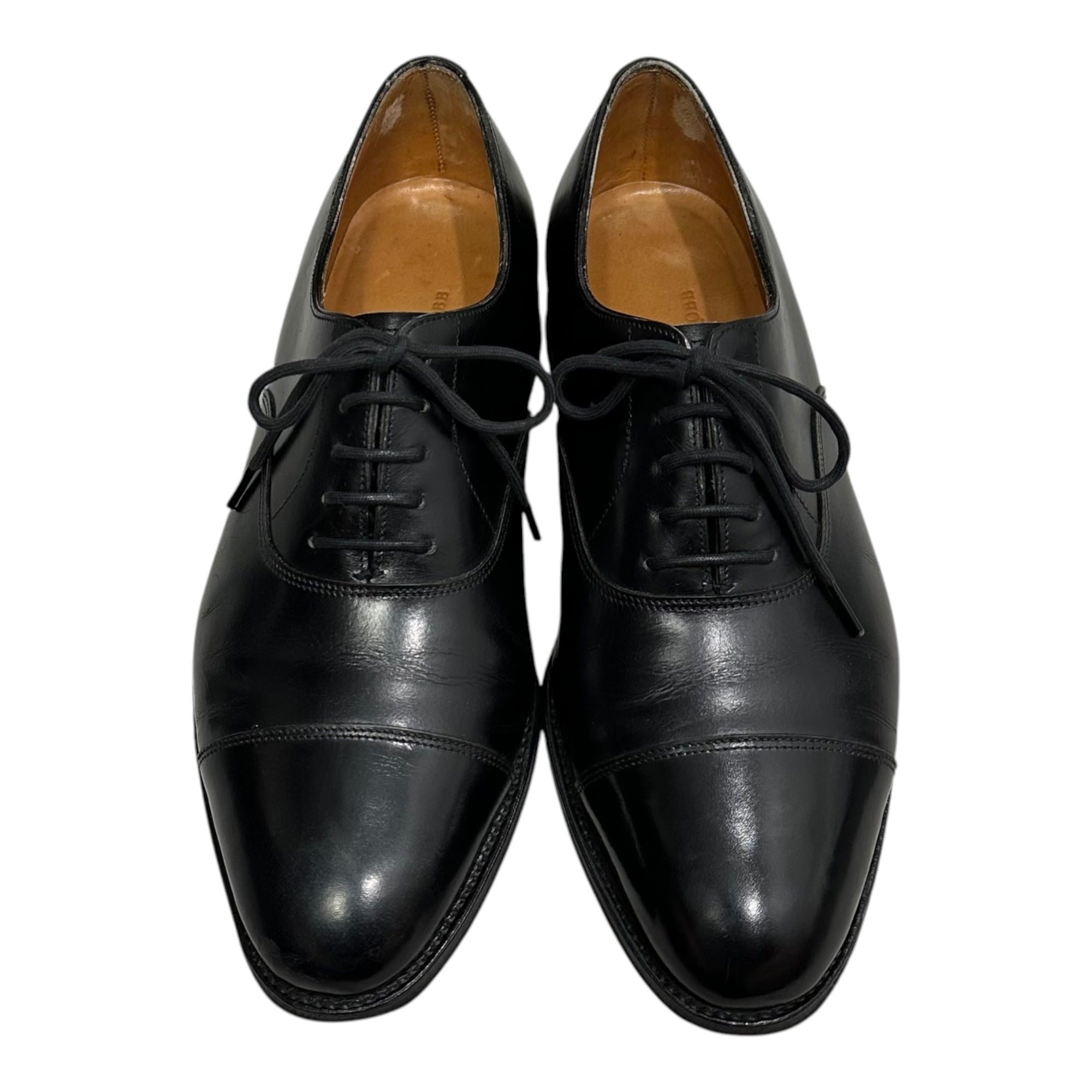 JOHN LOBB(ジョンロブ) CITY II シティ2 ストレート チップ レザー シューズ Last 8695 UK 6EE(24.5~25.0cm程度) ブラック 革靴 内羽