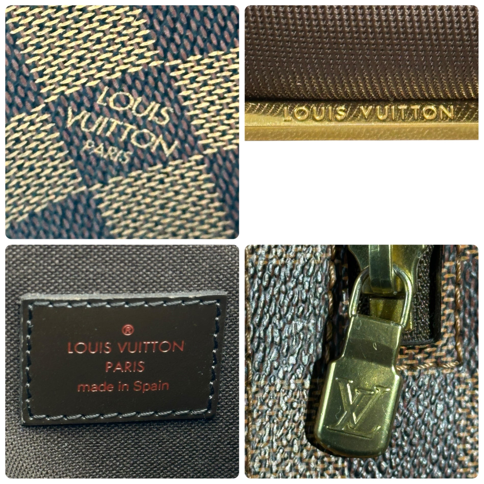 LOUIS VUITTON(ルイヴィトン) Geronimos - Damier ジェロニモス - ダミエ ショルダー バッグ N51994 ブラウン CA2171 2011年製 最終モデル 斜め掛け ボディ