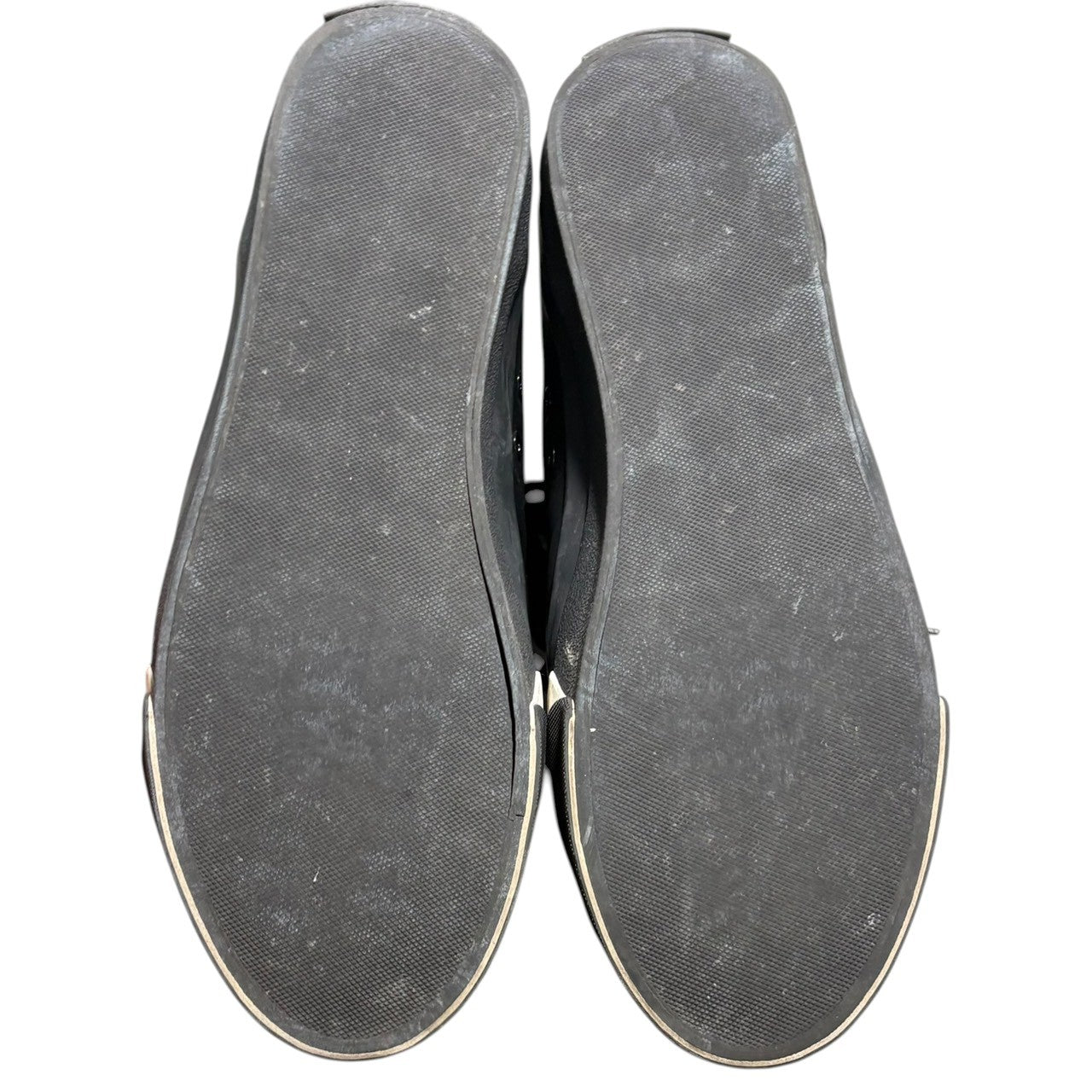 LAD MUSICIAN(ラッドミュージシャン) “Nihi-kun” Toe-Cap Leather Sneakers 「ニヒくん」トゥキャップ レザー スニーカー 2222-909 42(25.5～26.0cm程度) ブラック