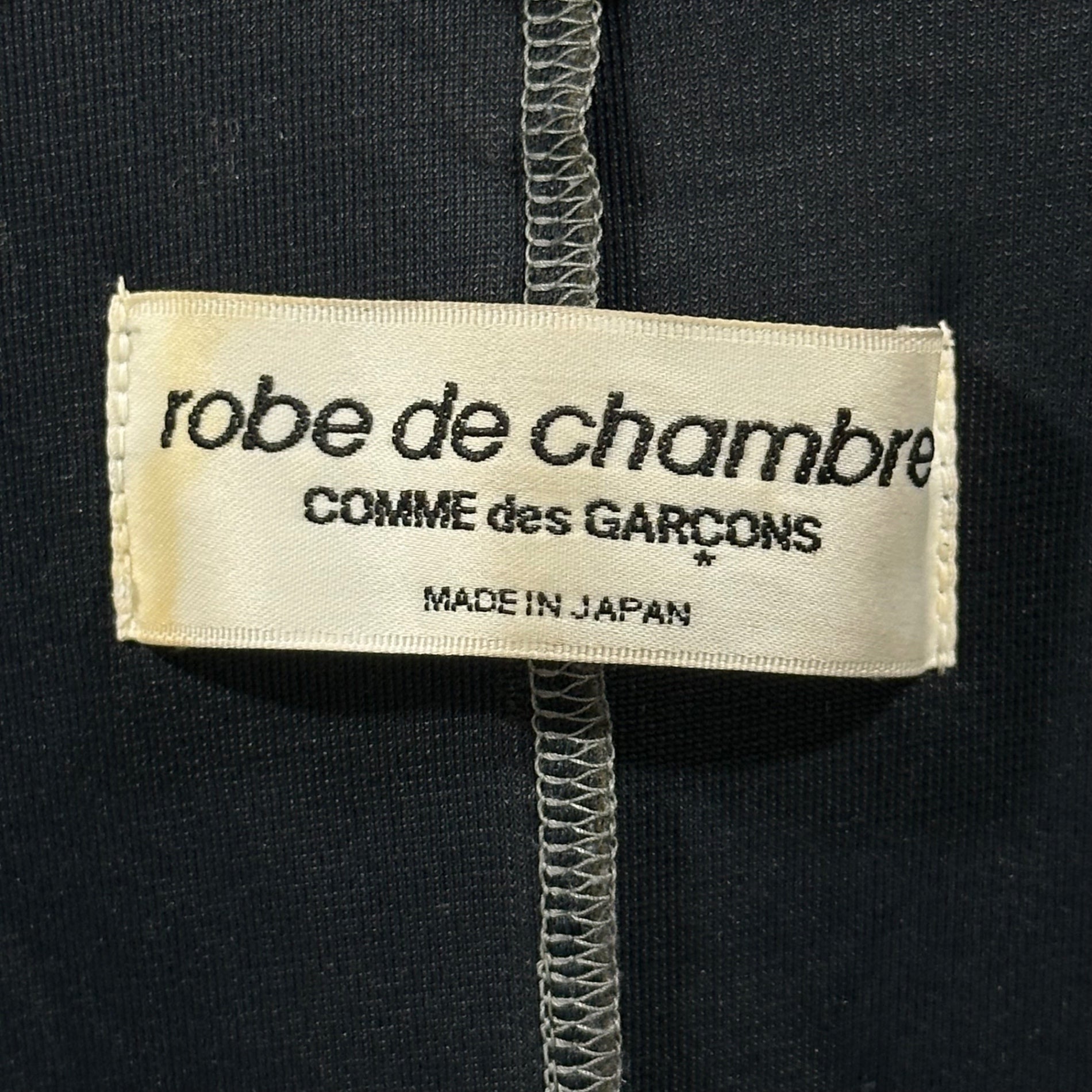 robe de chambre COMME des GARCONS(ローブドシャンブルコムデギャルソン) 1999AW Bonded Wool Long Coat ボンディング ウール ロング コート RJ-040140 表記無(S程度) グレー 90's 90年代 AD1999
