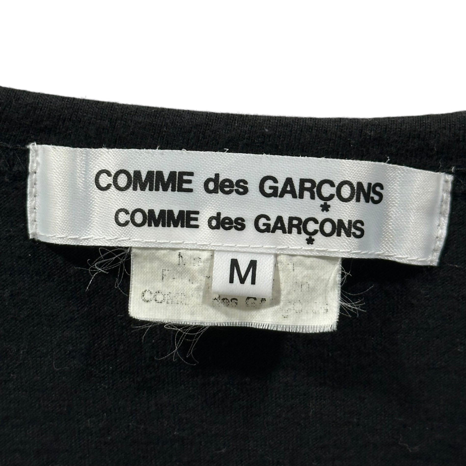 COMME des GARCONS COMME des GARCONS(コムデギャルソンコムデギャルソン) 2012SS Heart-Print T-Shirt ハート プリント Tシャツ RI-T016 M ブラック AD2011
