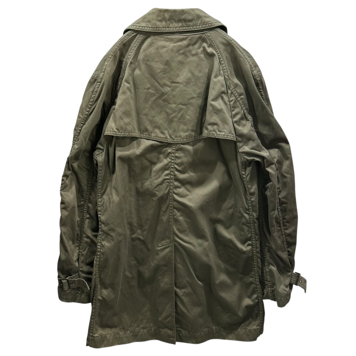 COMME des GARCONS HOMME(コムデギャルソンオム) 2004AW Trench coat トレンチ コート HN-C002 M オリーブ AD2004