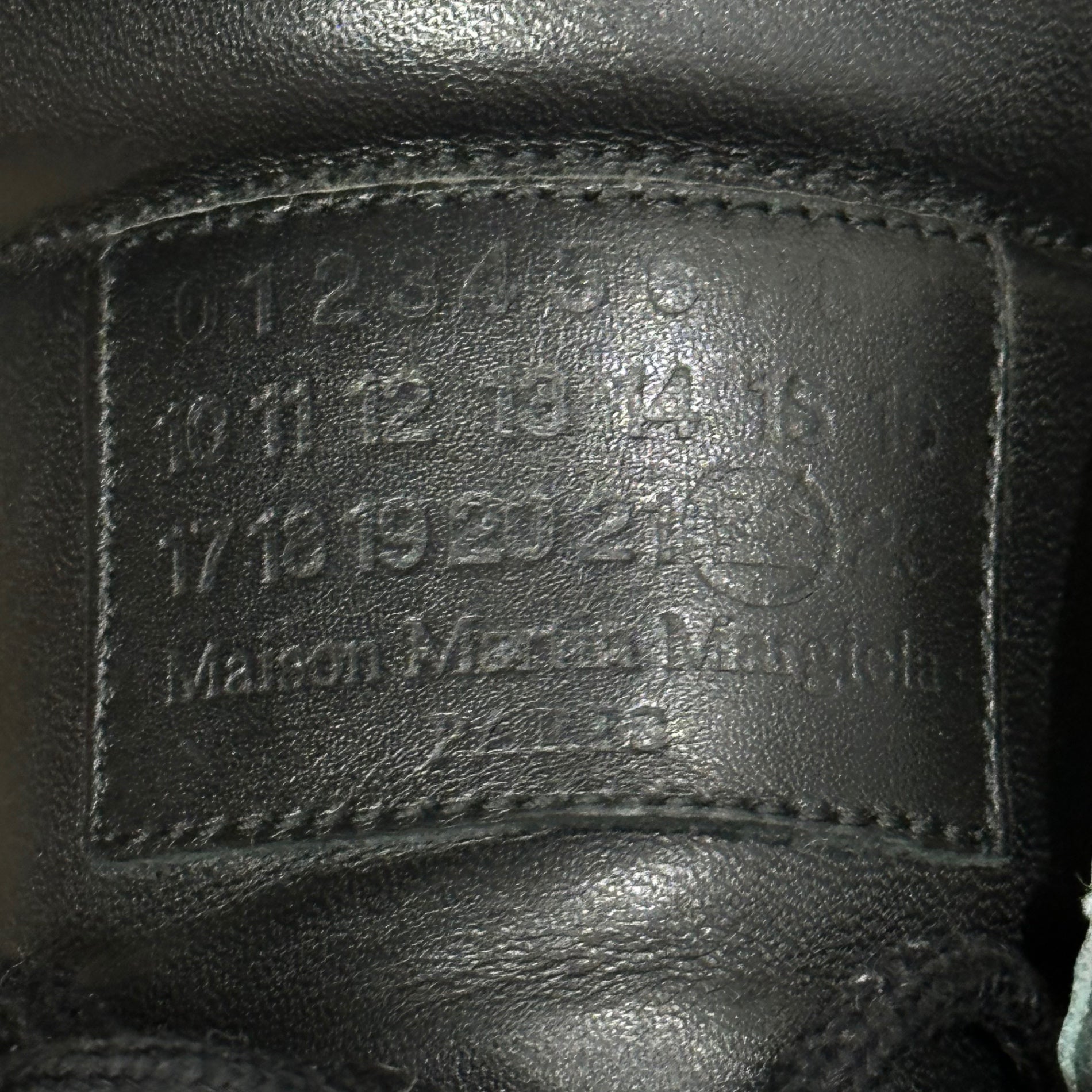 Maison Martin Margiela(メゾン マルタンマルジェラ) Future High-Top Sneakers フューチャー ハイカット スニーカー 43.5(28.5cm程度) ブラック