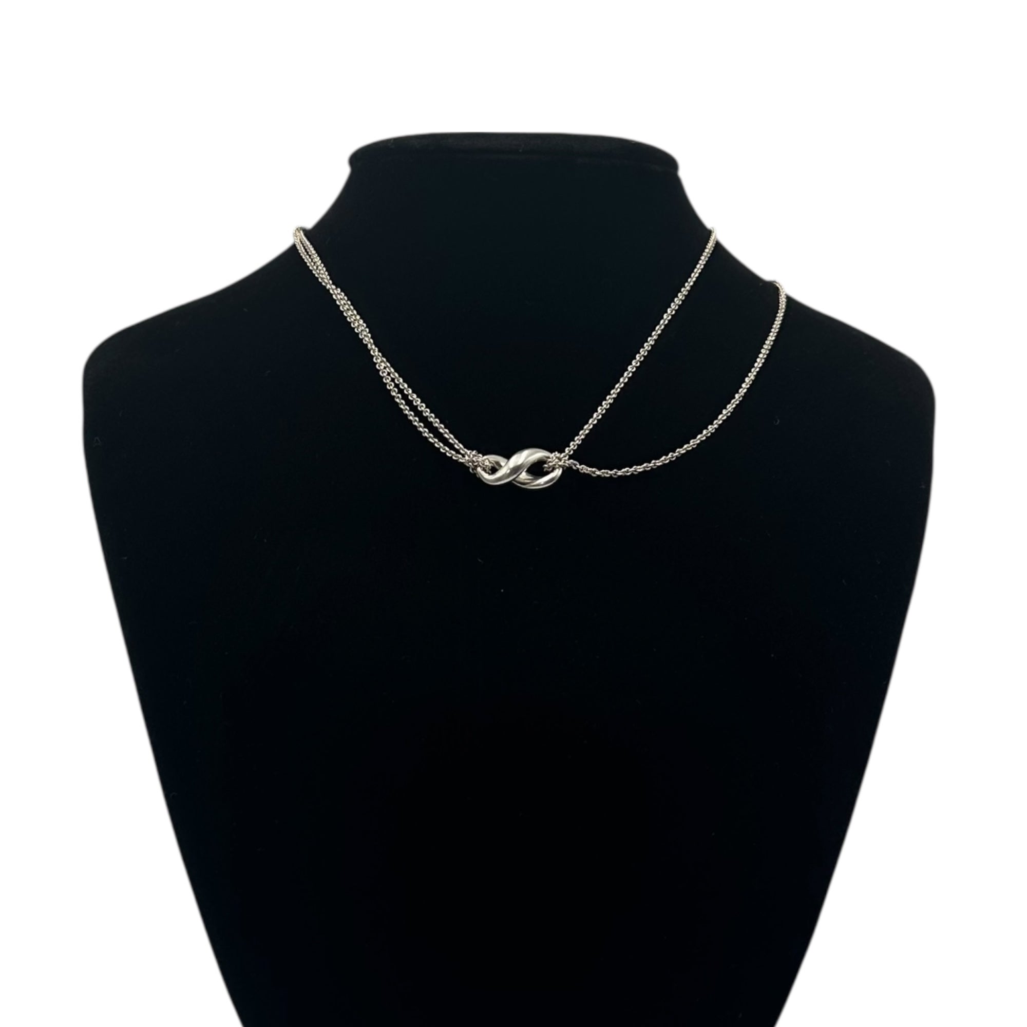 TIFFANY & CO.(ティファニー) Infinity W Chain Necklace