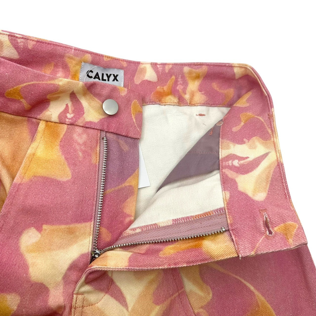 CALYX(カリクス) CARPENTER PANTS カーペンター パンツ CAL25SS-PT002 S ピンク 参考定価86,900円(税込) ブランド記載色：バーガンディー