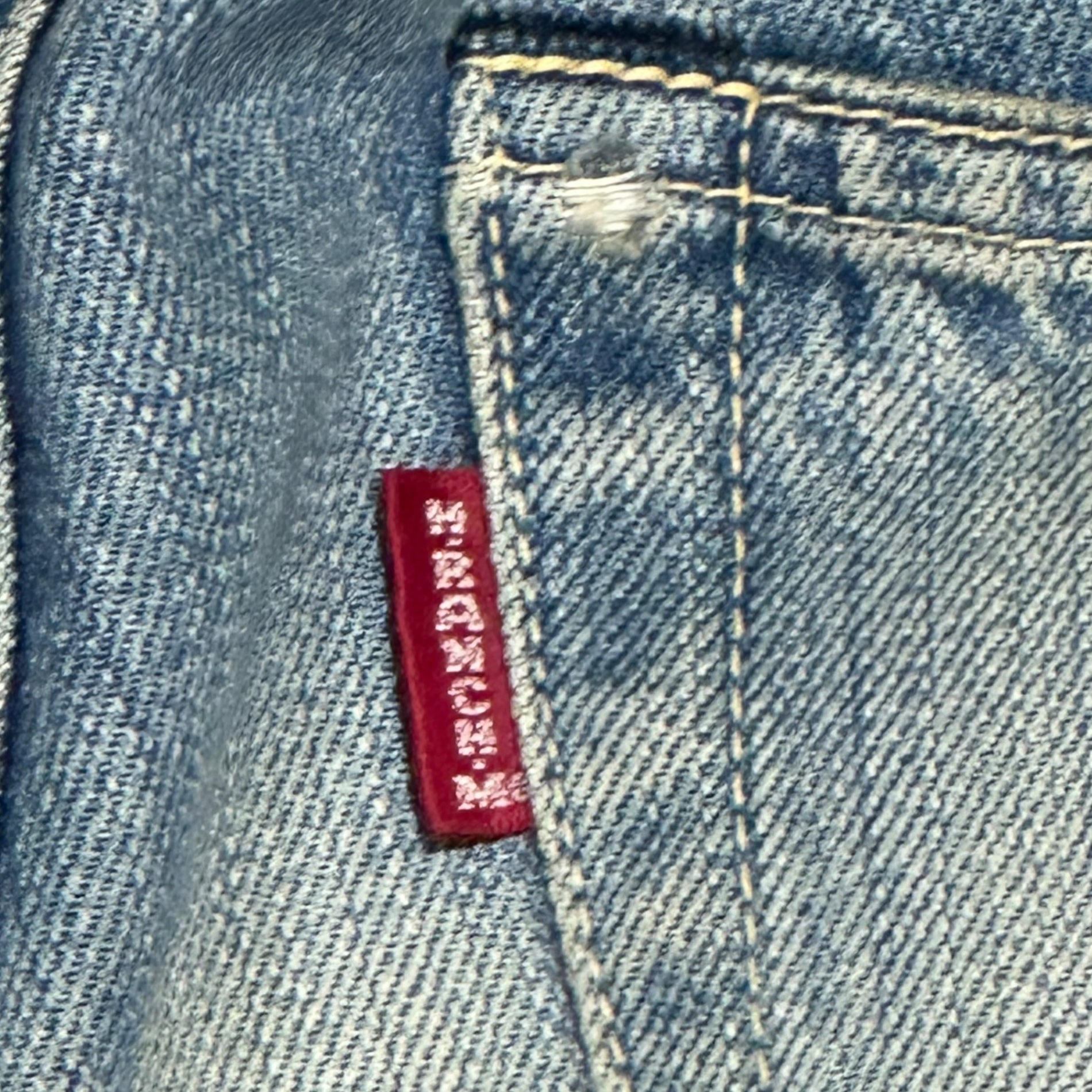 BLUE BLUE(ブルーブルー) Patchwork Remake Denim Pants パッチワーク