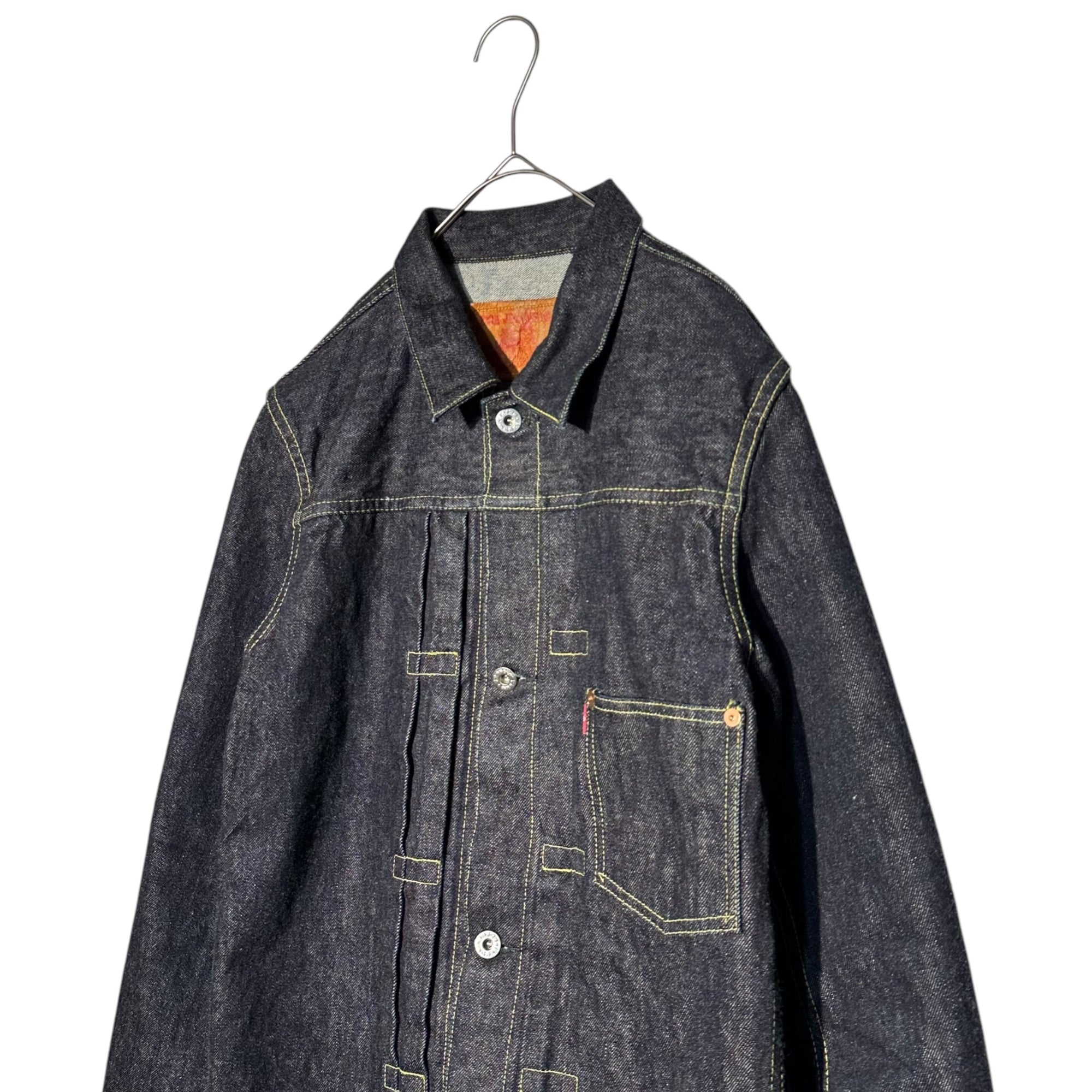 TCB JEANS(TCBジーンズ) 1st Type Late S40's Jacket 13.5oz ファースト タイプ デニム ジャケット 38 インディゴ 大戦モデル