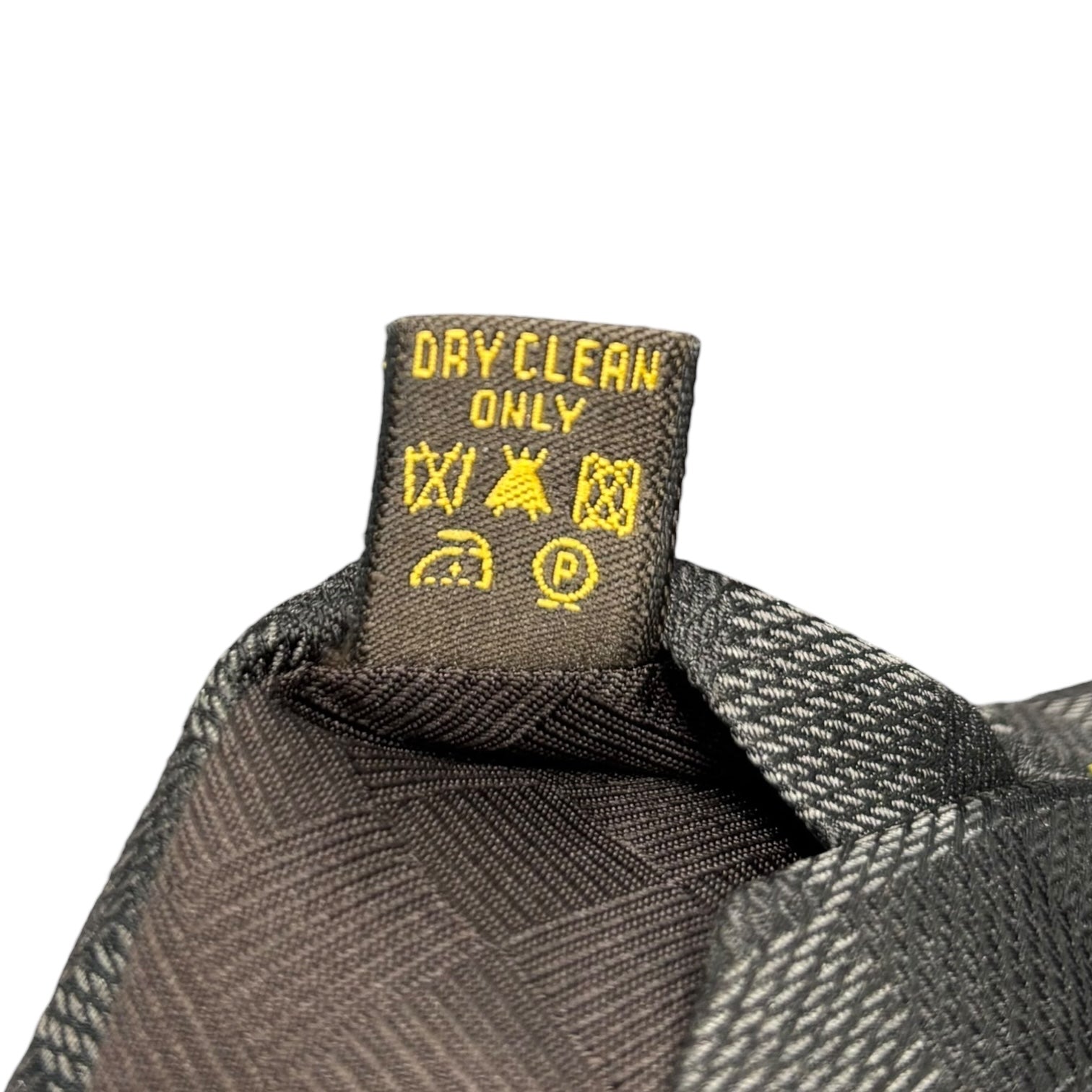 LOUIS VUITTON(ルイヴィトン) Damier Graphite Silk Tie 9cm ダミエ