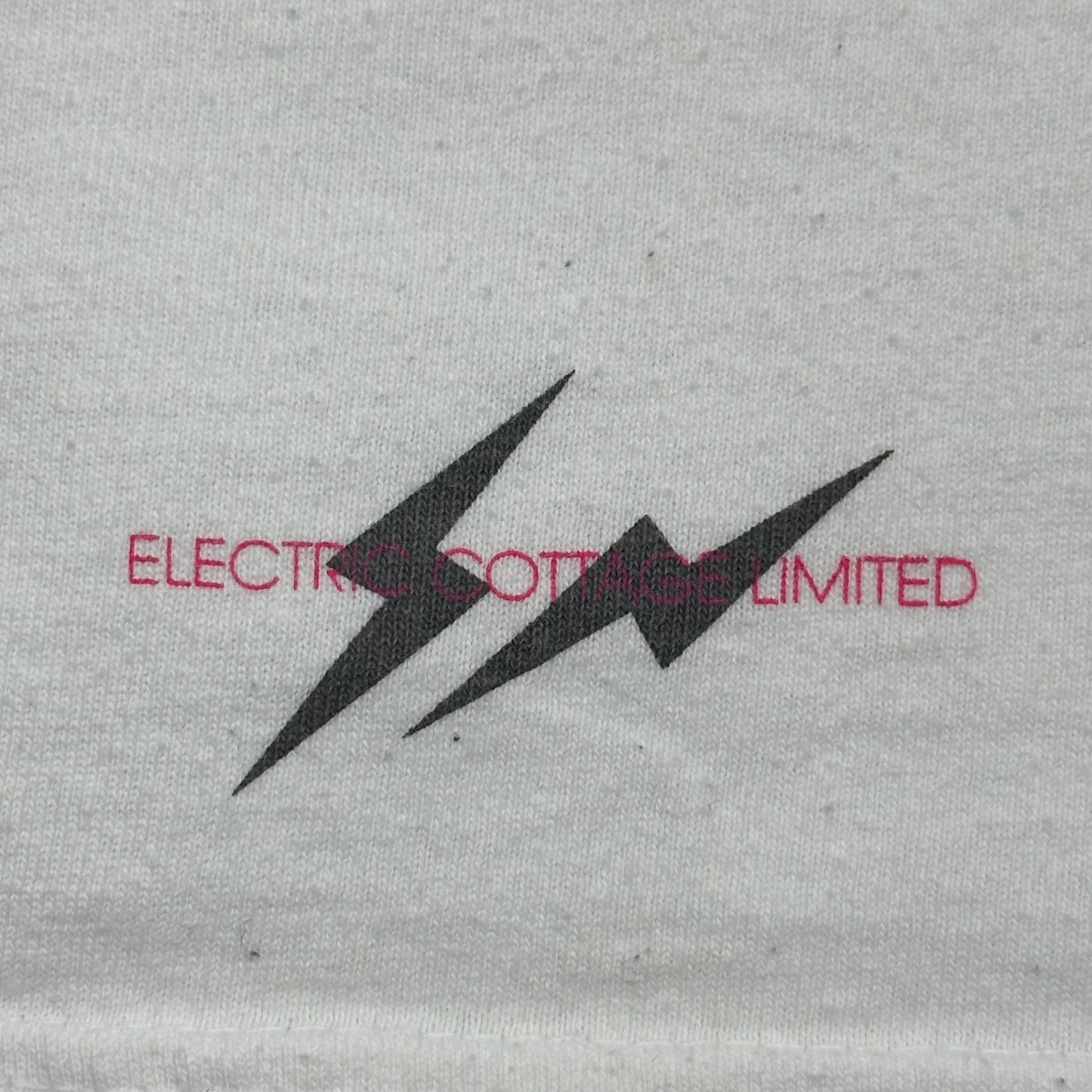 ELECTRIC COTTAGE(エレクトリックコテージ) Analog Pulse Graphic S/S T-Shirt アナログ パルス ECL グラフィック 半袖 Tシャツ M ホワイト×ピンク