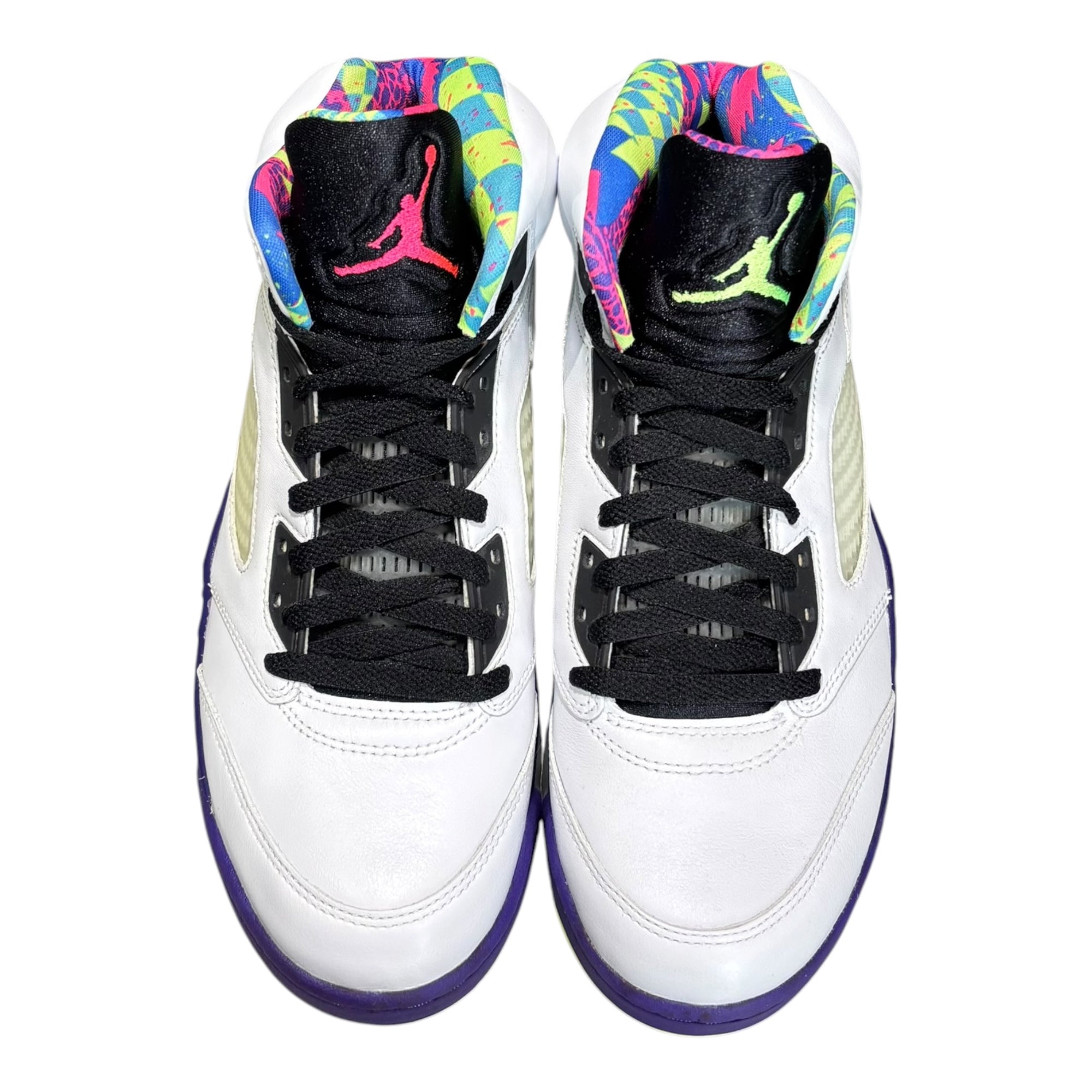 NIKE(ナイキ) AIR JORDAN5 RETRO BEL-AIR エアジョーダン5 レトロ ベル エアー DB3335-100 26.0cm ホワイト×パープル