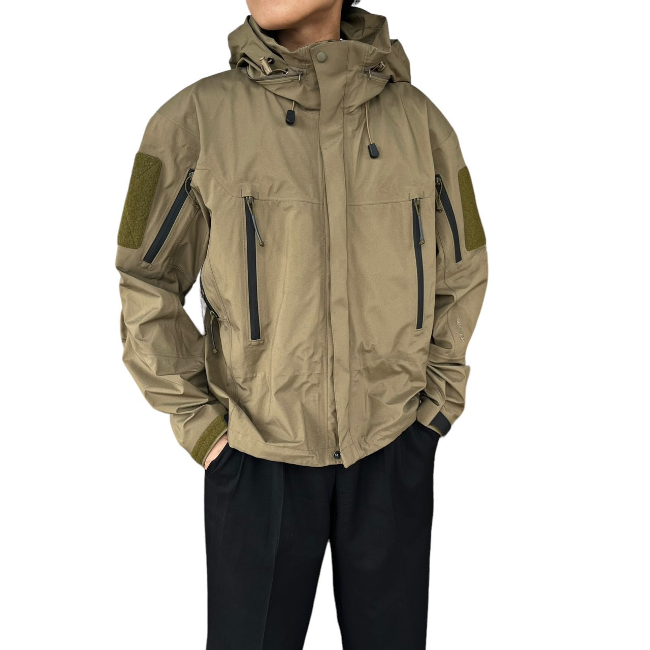 ARC'TERYX(アークテリクス) 00's GORE-TEX LEAF Alpha jacket GEN1//アルファジャケット/マウンテンパーカー 3161 S カーキ 軍用規格/ミリタリー/カナダ製/紺タグ