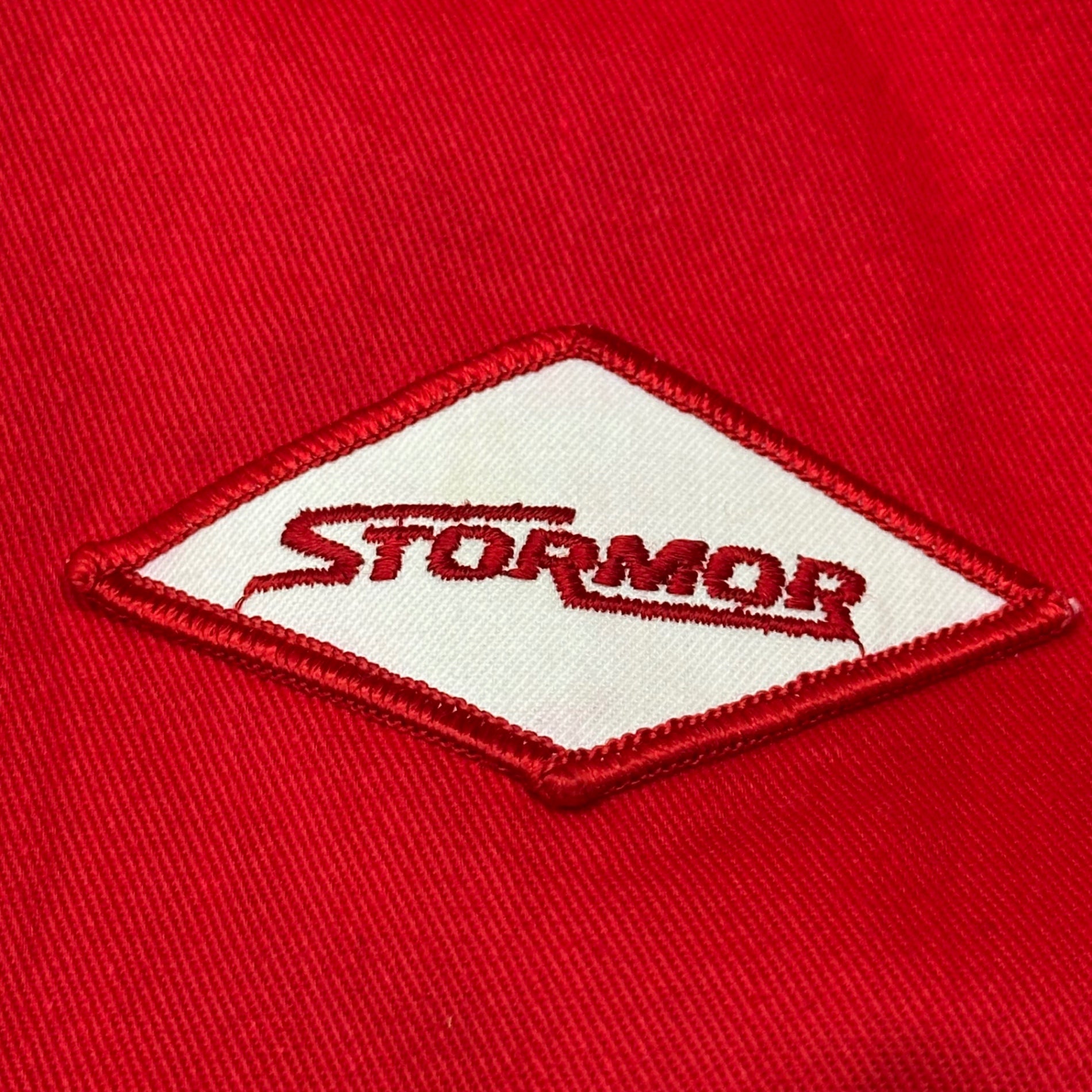 K-BRAND(ケーブランド) 80's STORMOR Swing top 80年代 ストーマー ワッペン スイングトップ ワークジャケット XL レッド