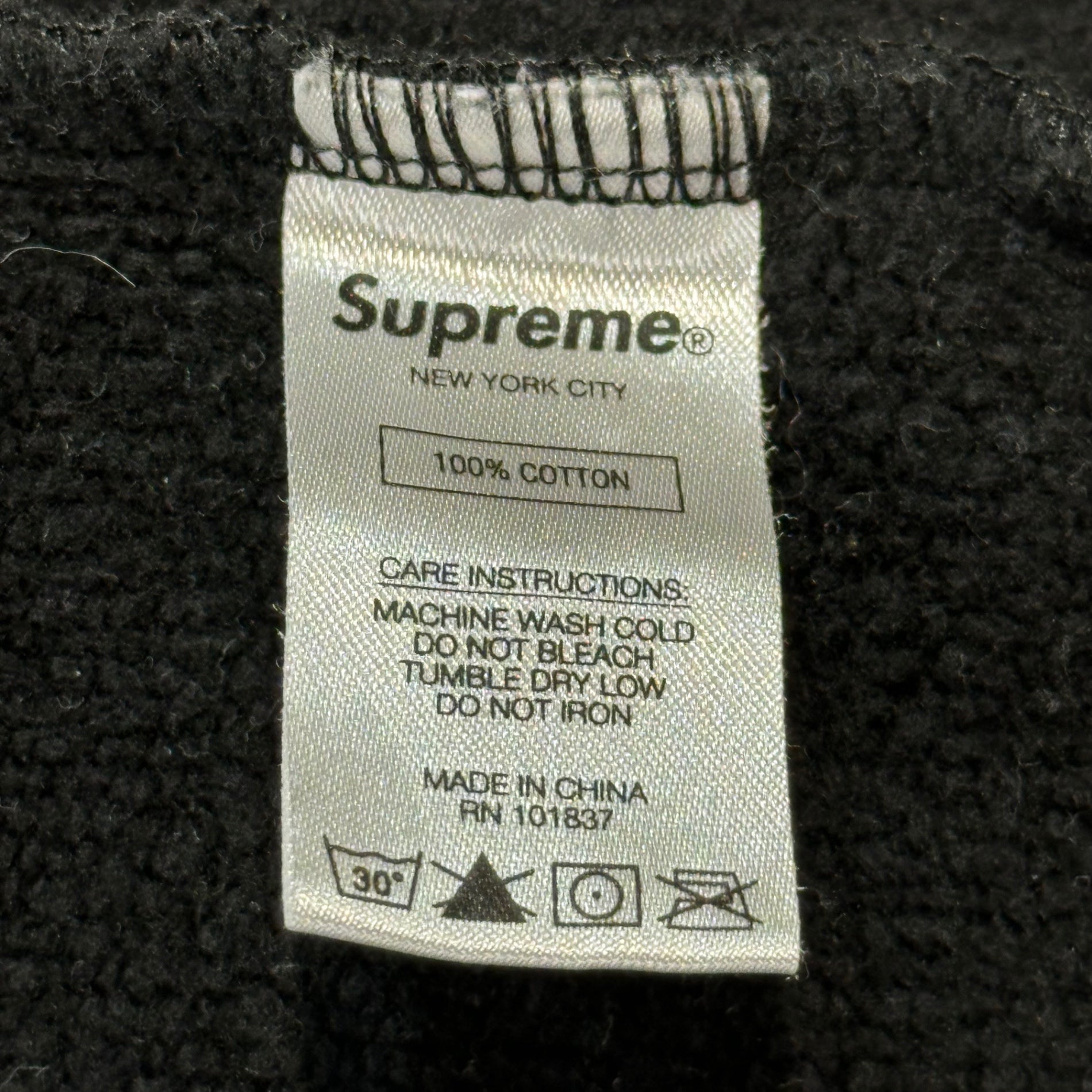 SUPREME(シュプリーム) 19AW spread logo Hooded sweatshirt スプレッド ロゴ プルオーバー パーカー L ブラック×グリーン 19FW