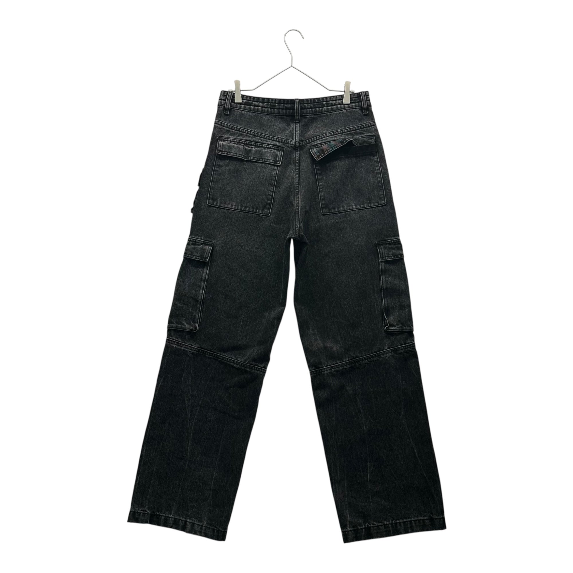KITH(キス) 25AW Zane Denim Cargo Pant デニム カーゴ パンツ 25030060002330 30 ブラック ワイド バギー