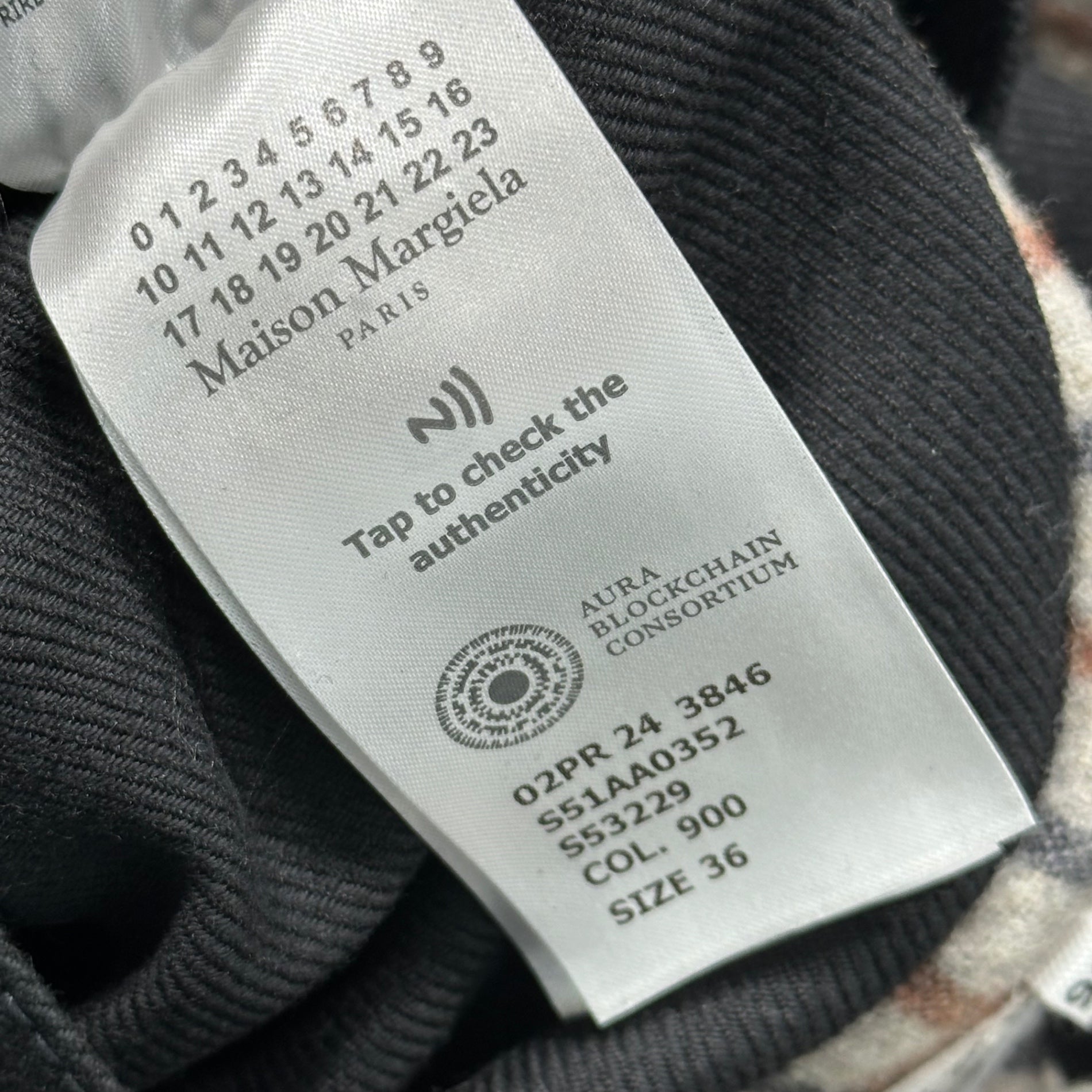 MAISON MARGIELA(メゾンマルジェラ) 24AW 4Way Hunting River Reversible Jacket ハンティング リバーバーシブル ジャケット S51AA0352 36 ブラック コート