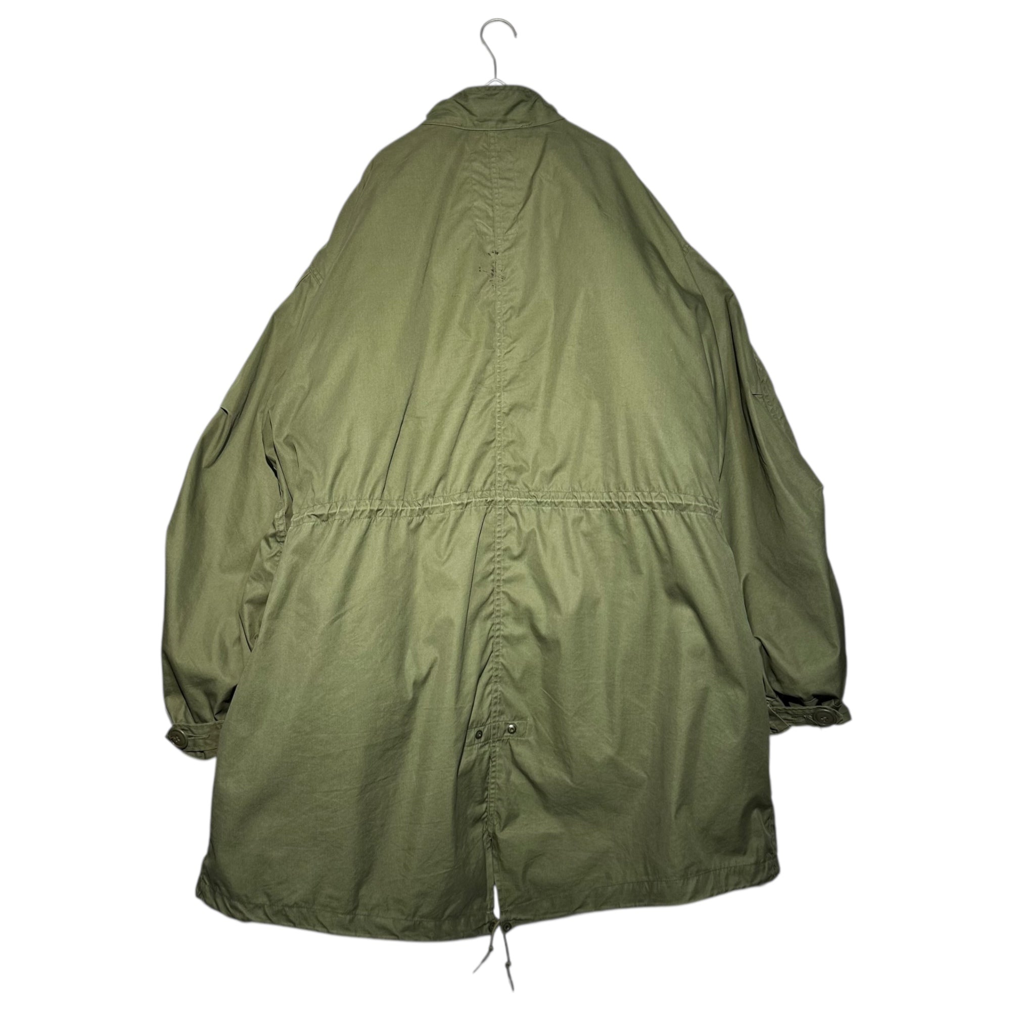 US ARMY(アメリカ軍) 80's M-65 EXTREME COLD WEATHER PARKA フィッシュテール モッズコート 8415-00-782-3220 X-LARGE オリーブ 80年代 別年代ライナー付 ヴィンテージ ミリタリー VANDERBILT SHIRT CO製