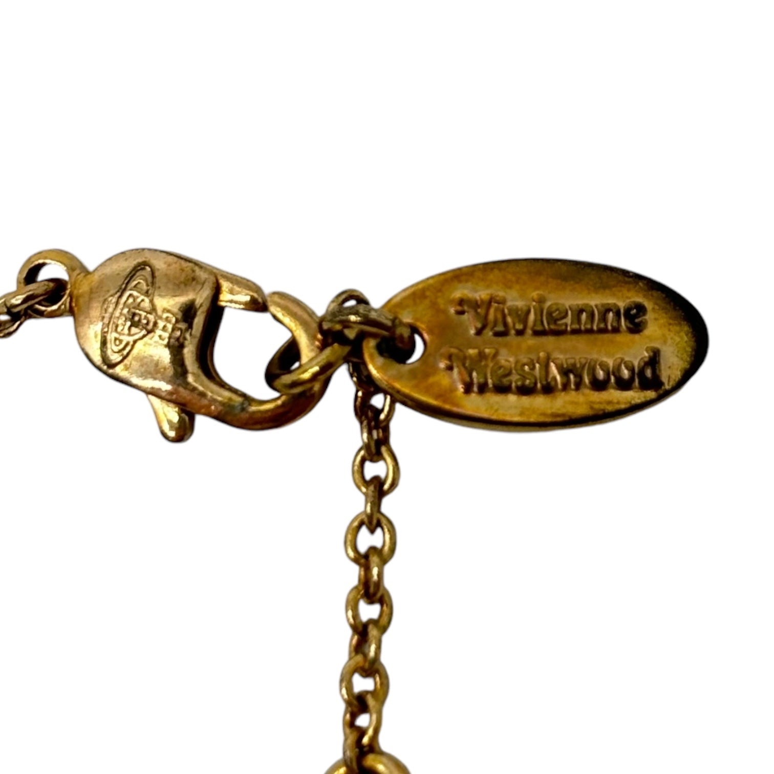 Vivienne Westwood(ヴィヴィアンウエストウッド) REINA PENDANT レイナ ペンダント ゴールド×ピンク オーブ