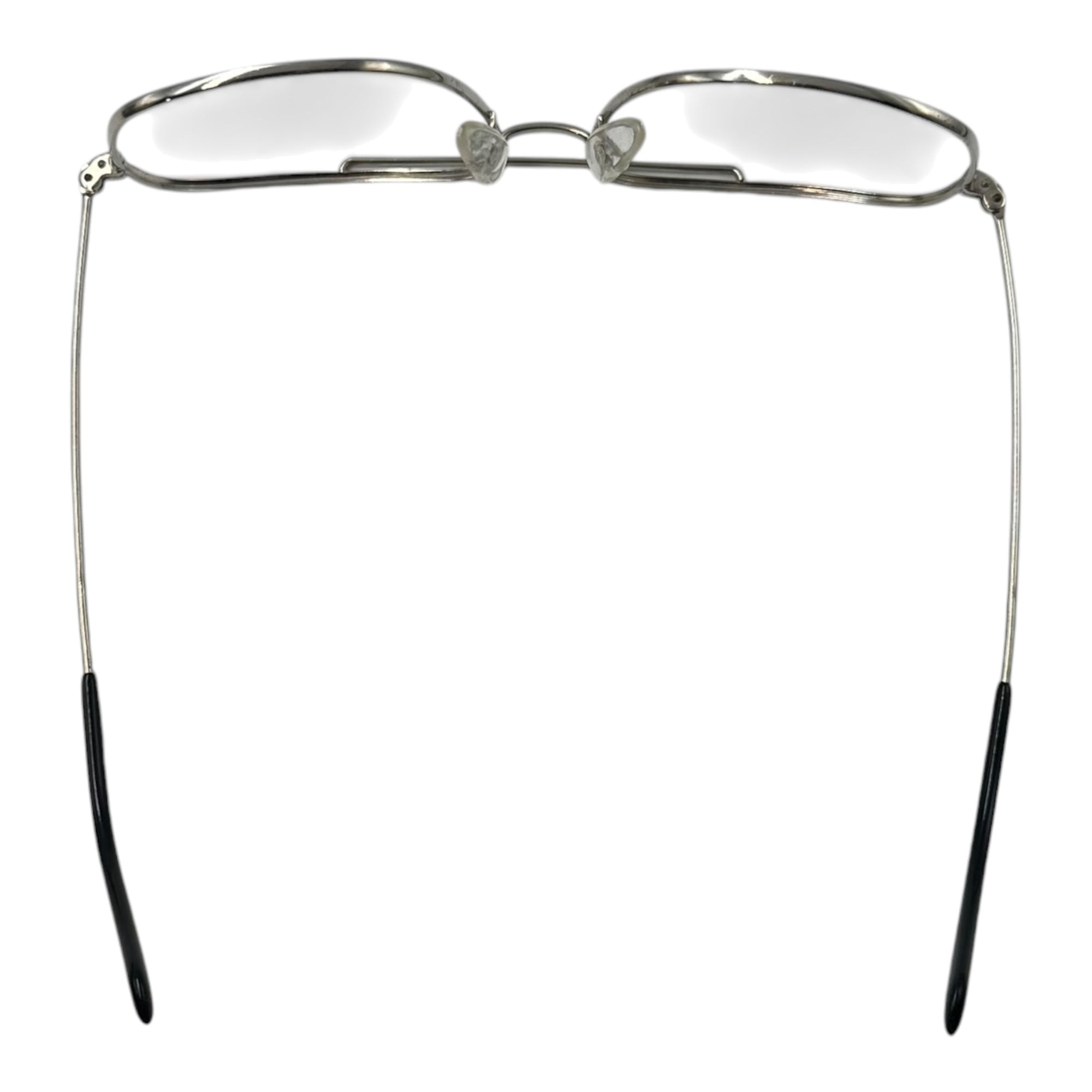frame france(フレームフランス) 1970's Double bridge aviator sunglasses 2 ブリッジ ティアドロップ フレーム シルバー 70年代 メタル ダブル