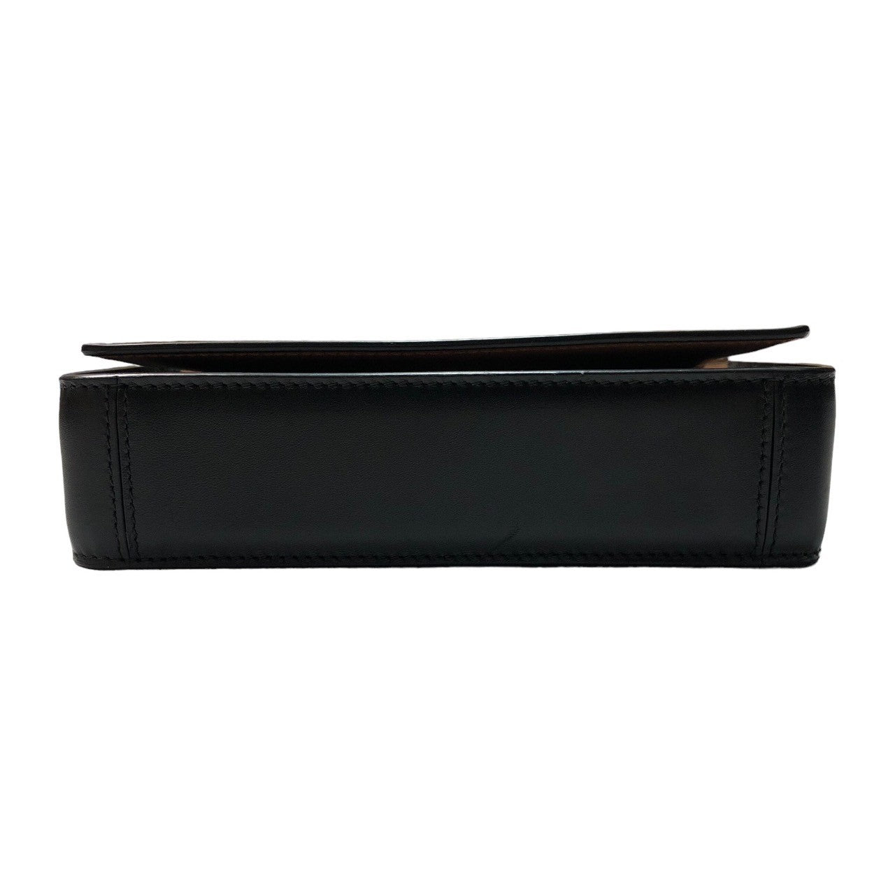JIL SANDER ブラックレザーショルダーポーチ JIL SANDER(ジルサンダー) SLING SHOULDER BAG small size