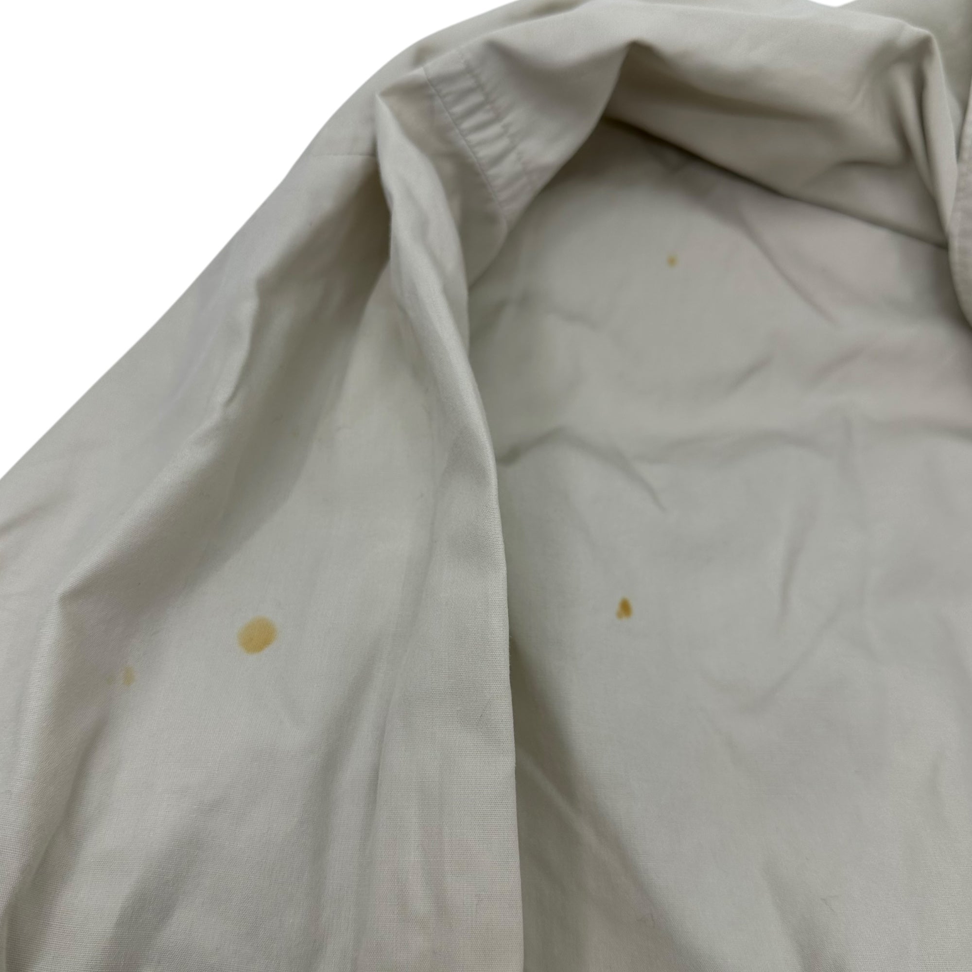 COMME des GARCONS HOMME PLUS(コムデギャルソンオムプリュス) 80's Wide Silhouette Cotton Long Sleeve Shirt 80年代 ワイドシルエット コットン 長袖 シャツ FREE アイボリー 表記消え 川久保玲 本人期