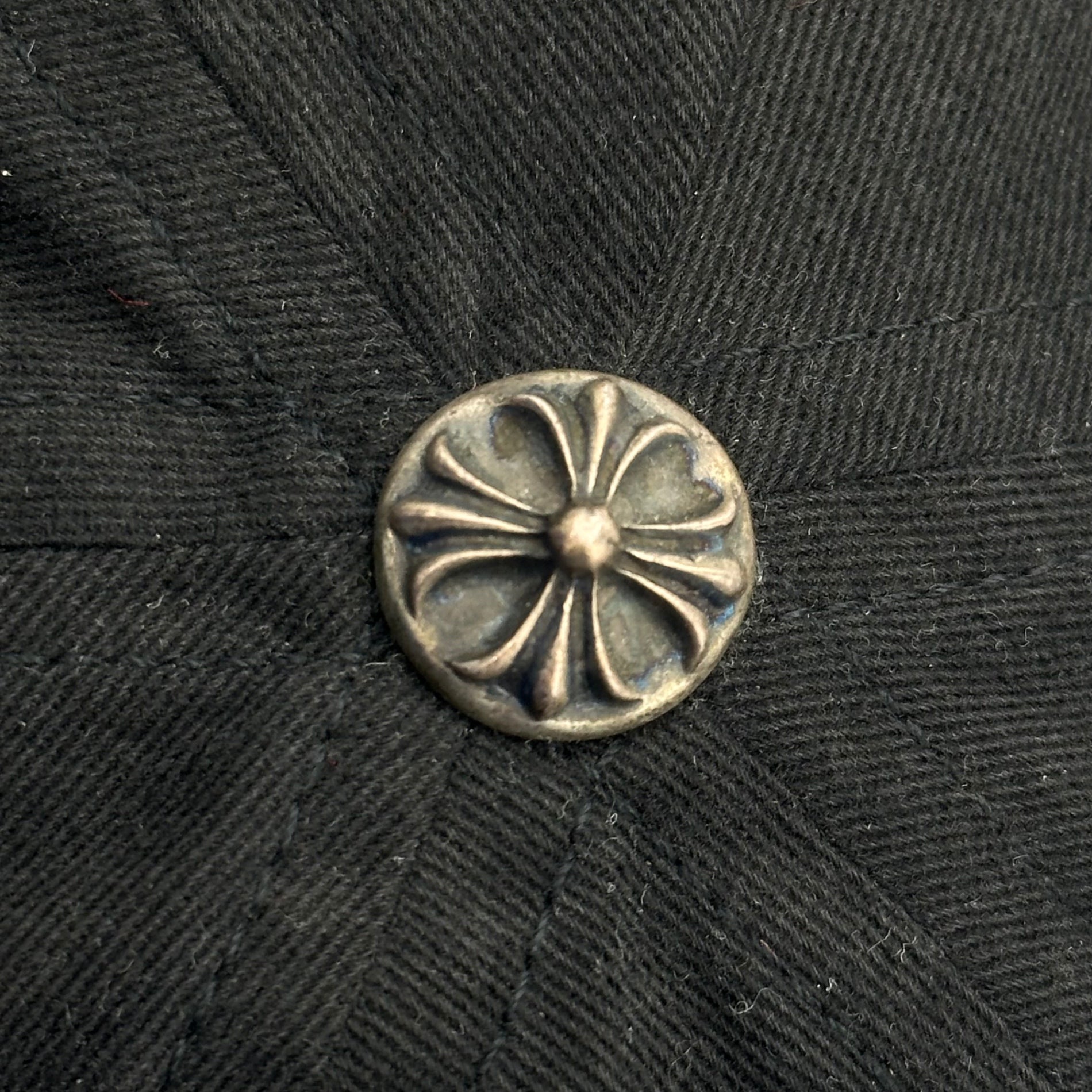 CHROME HEARTS(クロムハーツ) 90'S Dagger Embroidery Snapback Cap 90
