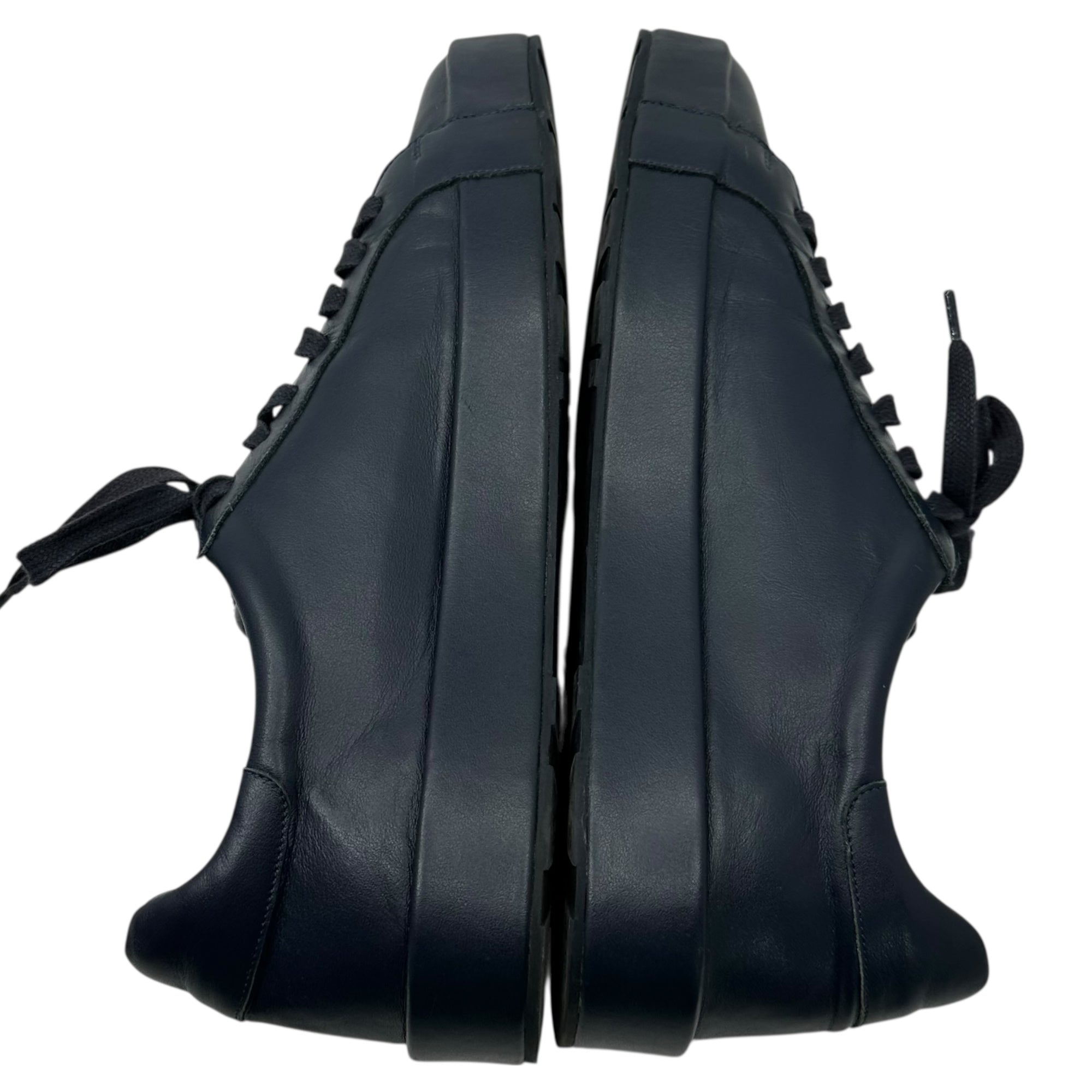JIL SANDER(ジルサンダー) Leather Low-Cut Sneakers レザー ローカット スニーカー 40(26cm程度) ネイビー