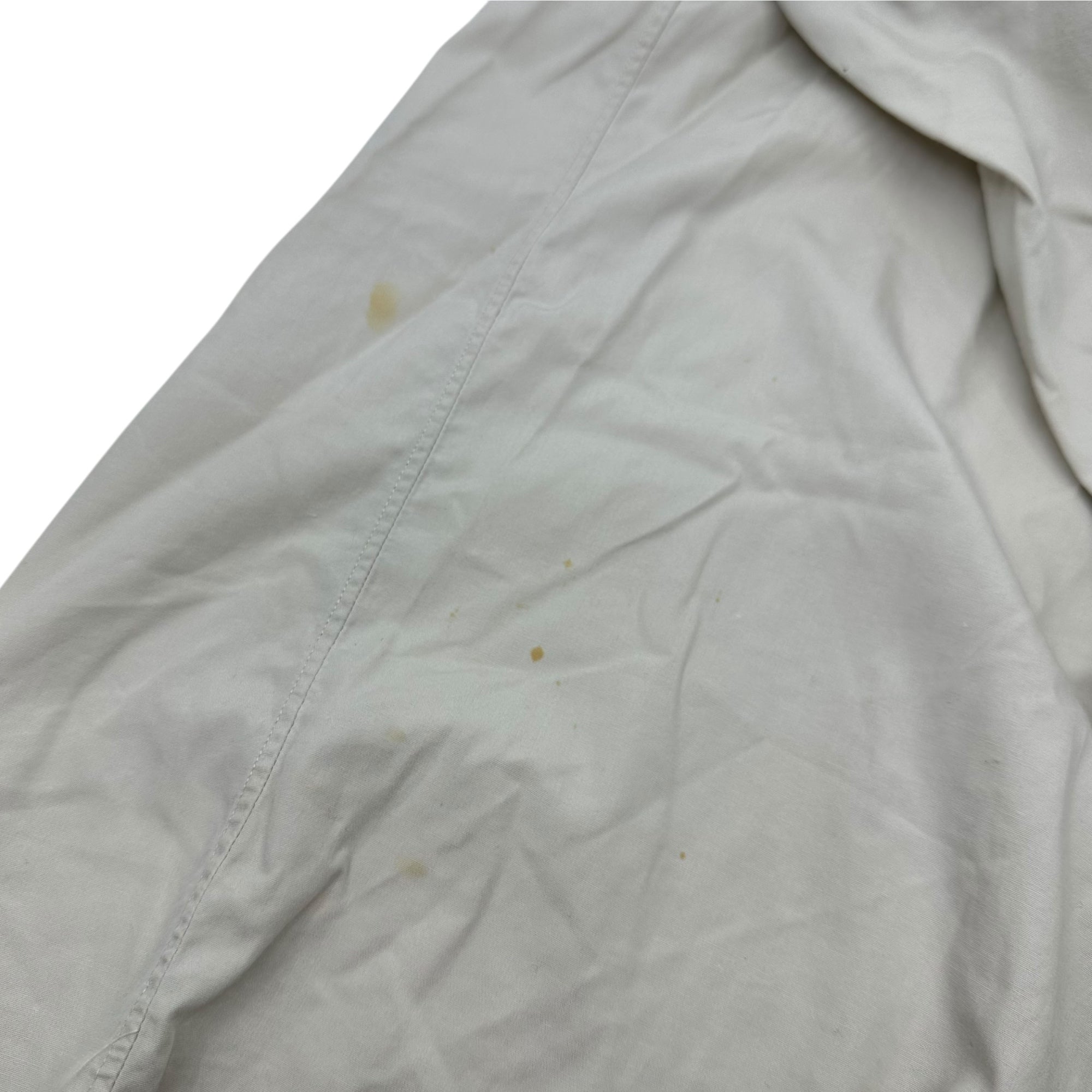 COMME des GARCONS HOMME PLUS(コムデギャルソンオムプリュス) 80's Wide Silhouette Cotton Long Sleeve Shirt 80年代 ワイドシルエット コットン 長袖 シャツ FREE アイボリー 表記消え 川久保玲 本人期