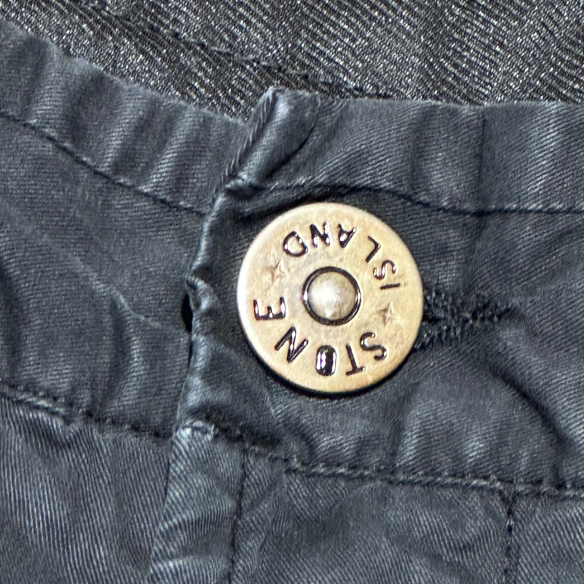 STONE ISLAND(ストーンアイランド) 20SS Garment-Dyed Chino Pants ガーメントダイ チノ パンツ 721531519 W32 ブラック
