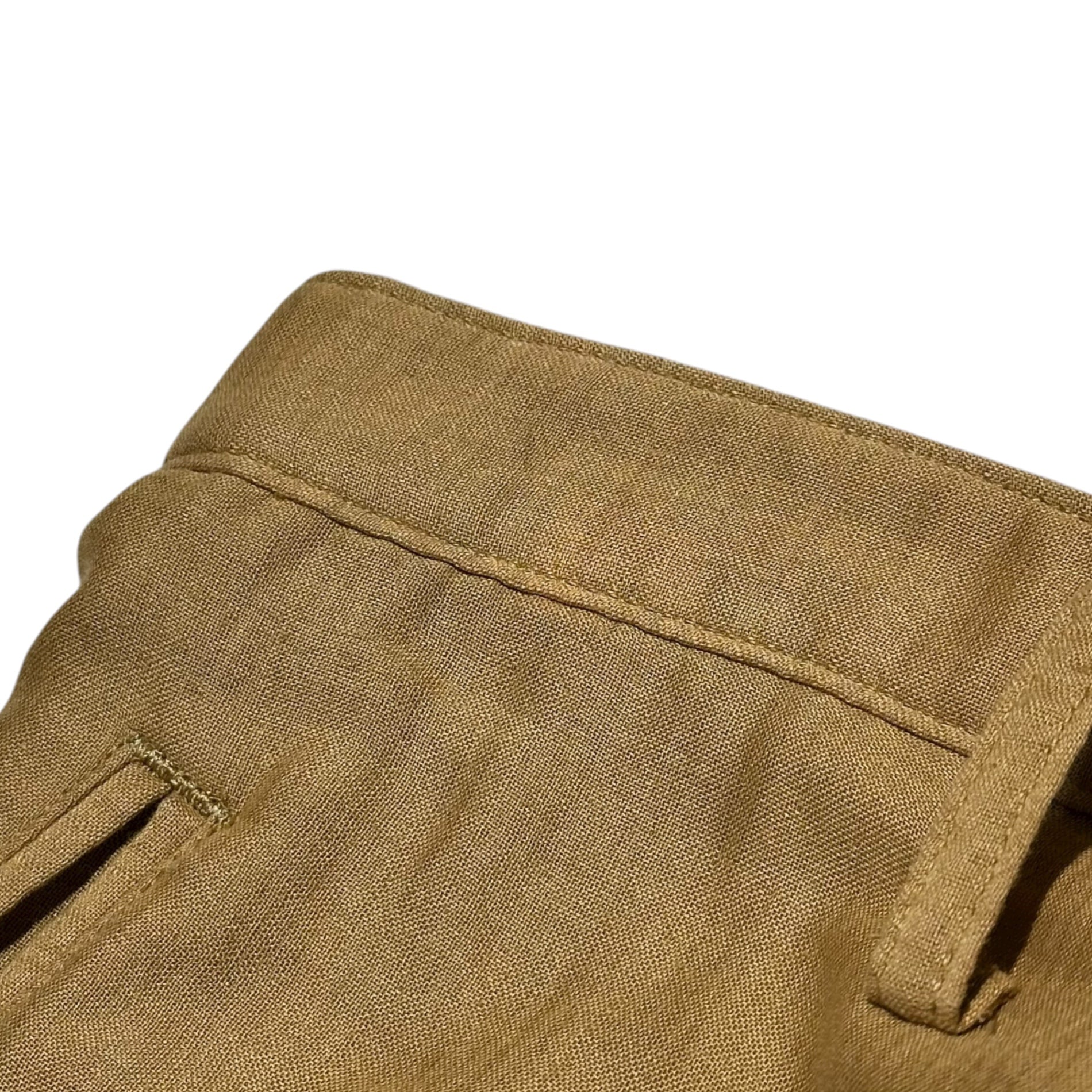 ISSEY MIYAKE MEN(イッセイミヤケメン) 12SS Wide Hakama Sarouel Cropped Pants ワイド 袴 サルエル クロップド パンツ ME21FF174 M ベージュ 廃番ブランド 稀少品