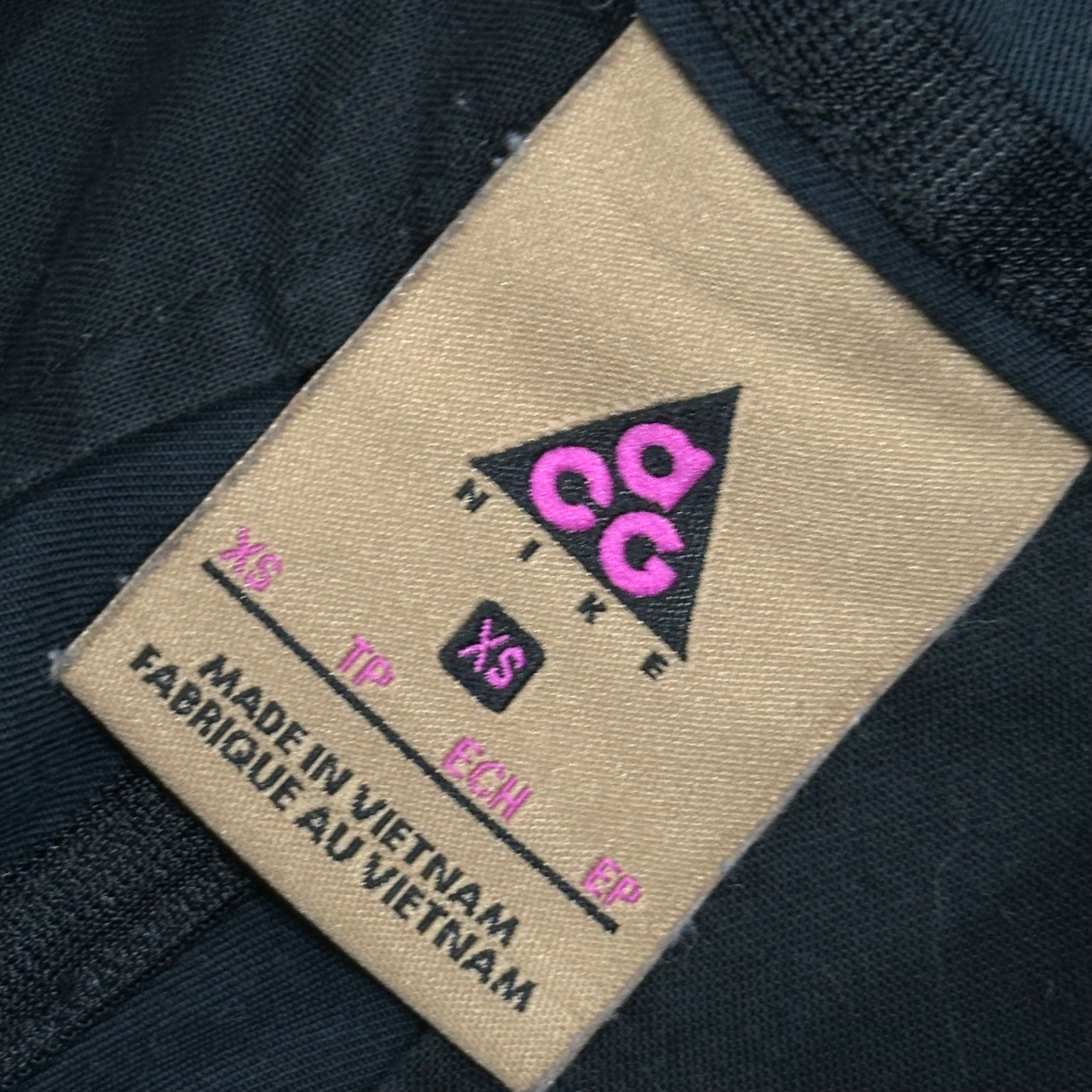 NIKE ACG(ナイキエーシージー) WOVEN CARGO PANTS ウーブン カーゴ パンツ CD7647-011 XS ブラック