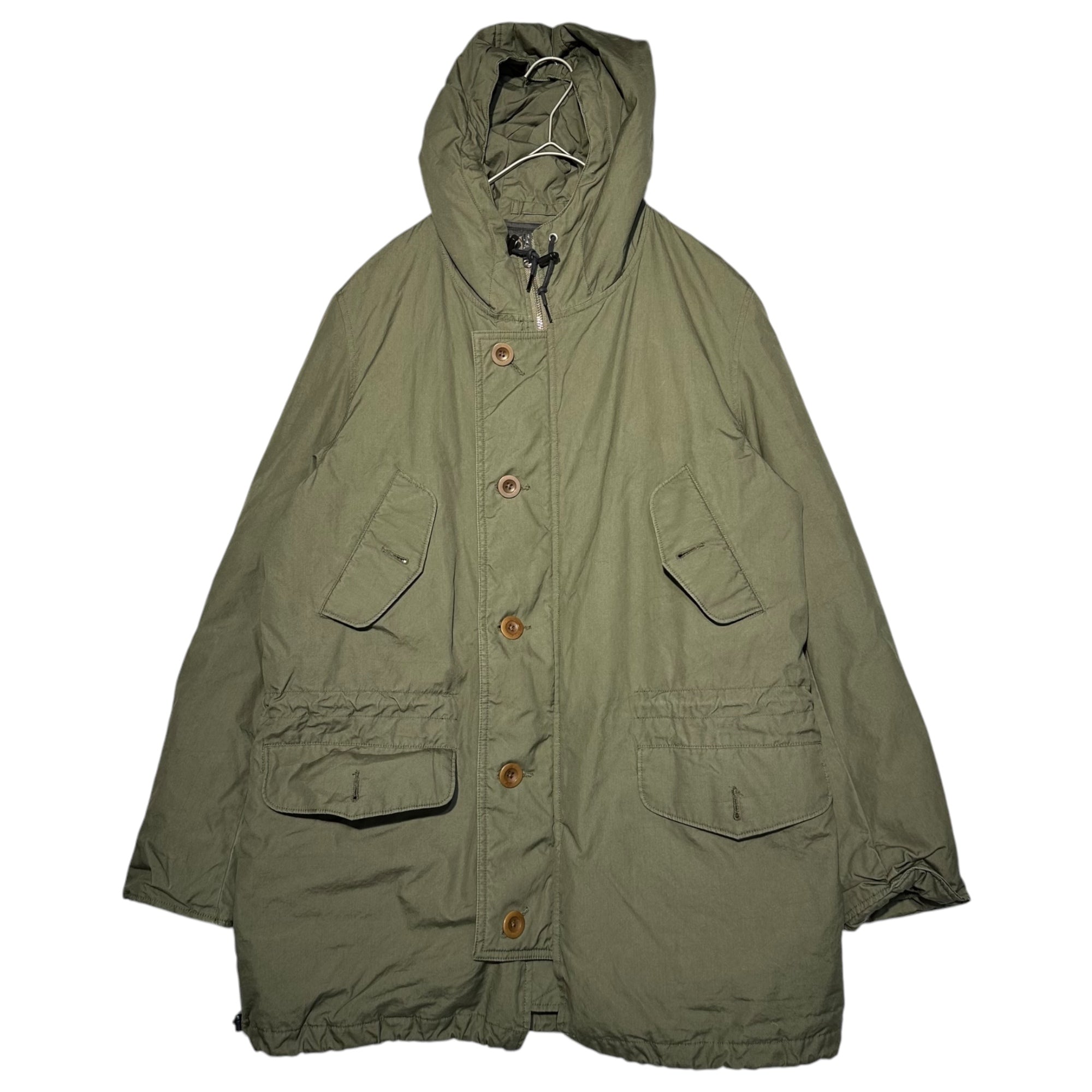 MHL.(マーガレットハウエル) Mod coat with down liner ダウン ライナー付き モッズコート 579-210153 M オリーブ