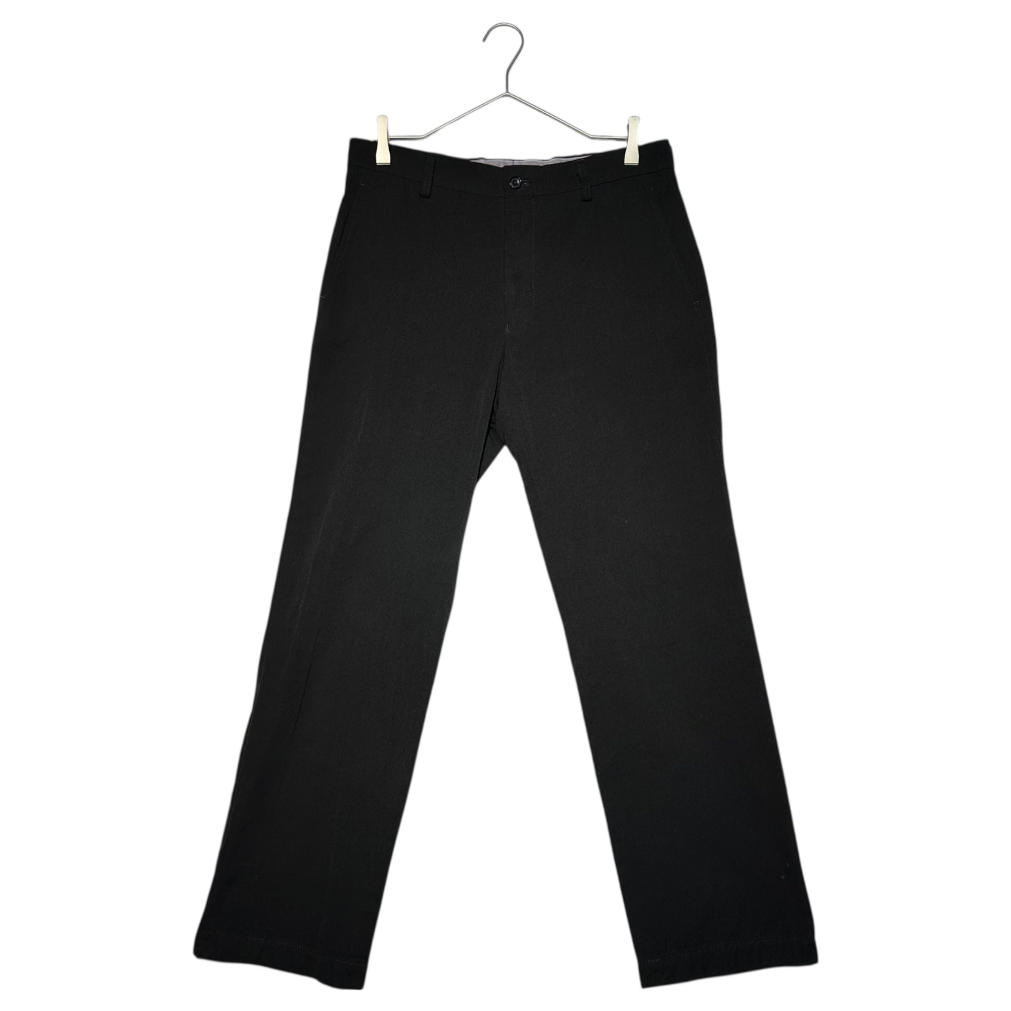 COMME des GARCONS HOMME(コムデギャルソンオム) 15SS Product dyed nylon straight pants 製品染め ナイロン ストレート パンツ HO-P022 S ブラック AD2014