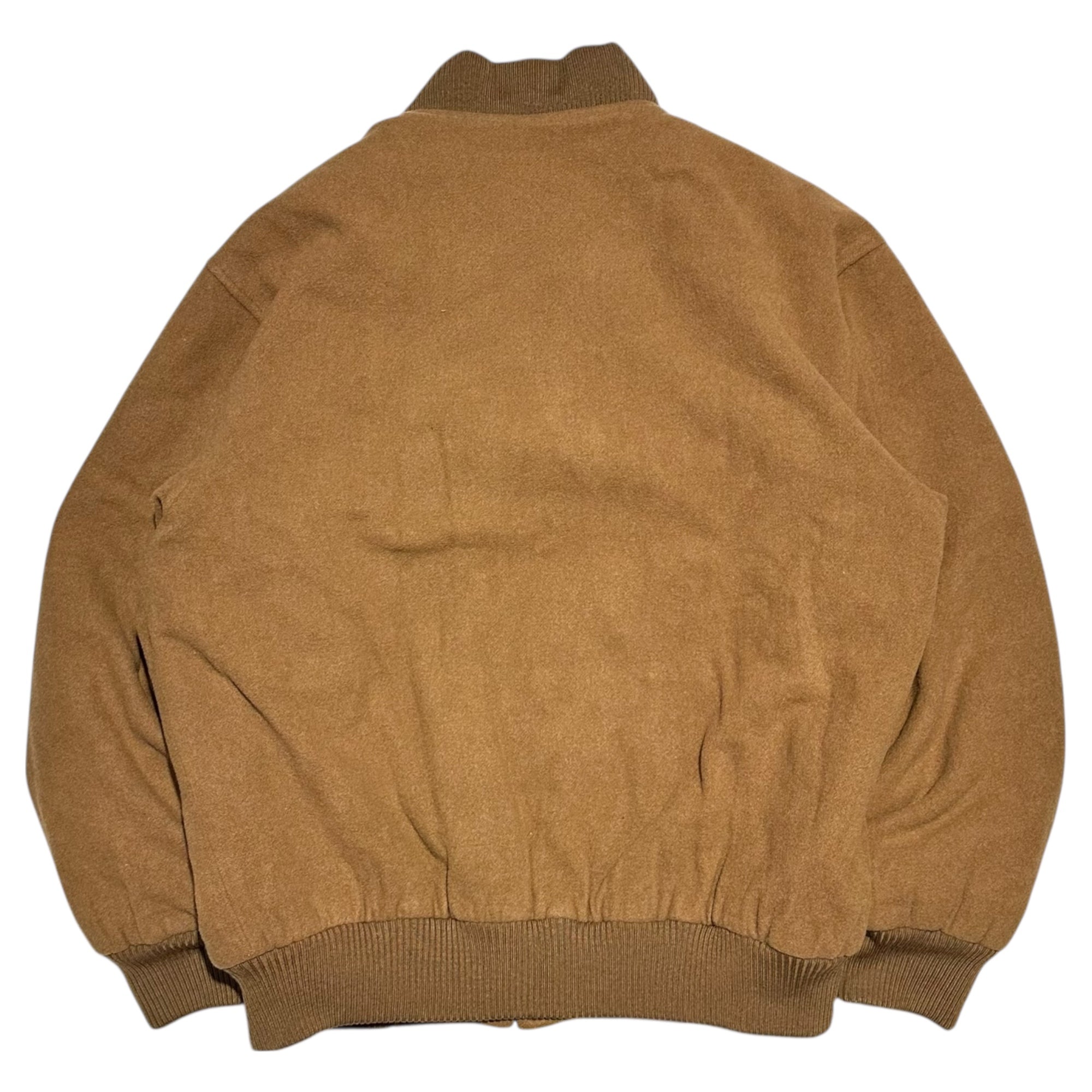 LACOSTE(ラコステ) Melton Award Jacket Blouson メルトン アワード ジャケット ブルゾン 100(L程度) ブラウン