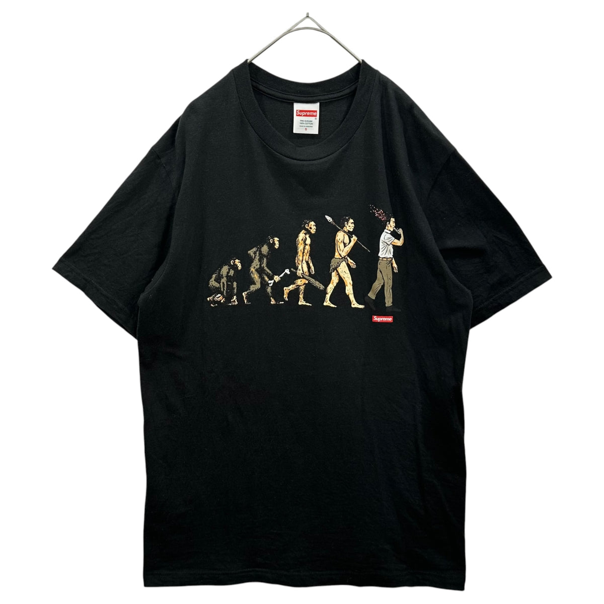 SUPREME(シュプリーム) 2026SS Evolution Tee プリント Tシャツ S ブラック