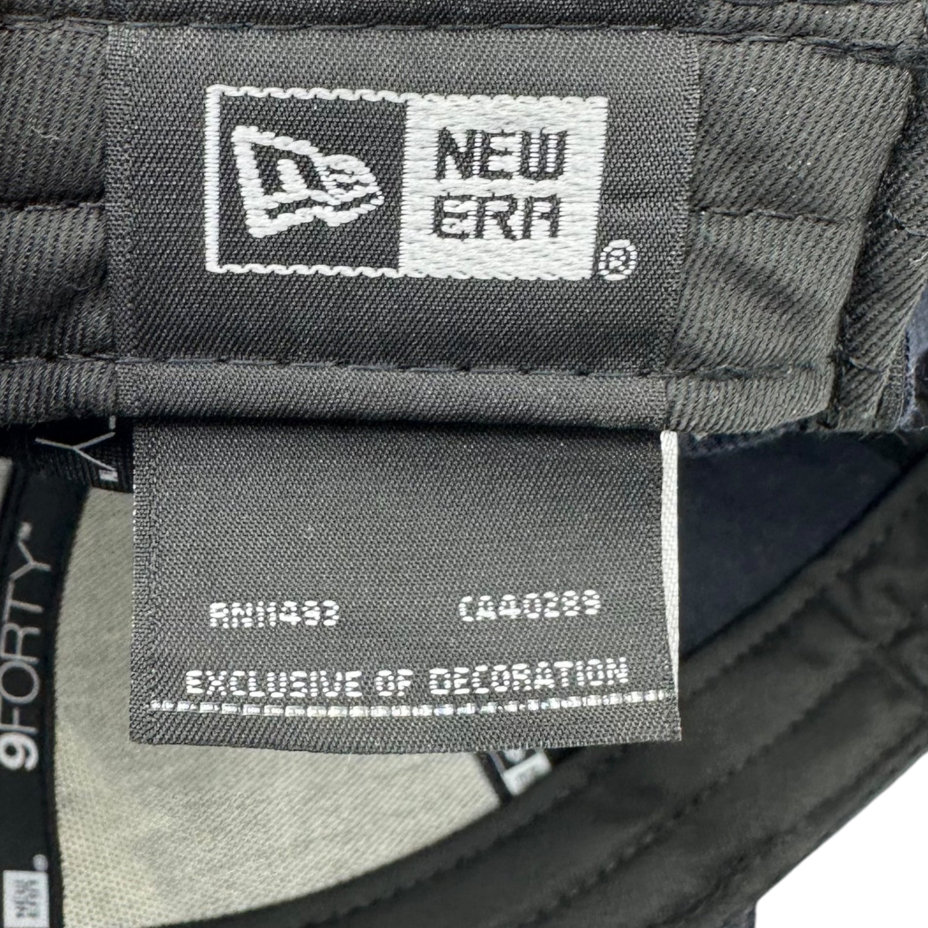 FRAGMENT DESIGN × NEW ERA(フラグメントデザイン×ニューエラ) 9FORTY FRAGMENT DESIGN フラグメントデザイン サンダーロゴ ネイビー ニューエラ New Era 藤原ヒロシ THUNDER キャップ cap ダークネイビー