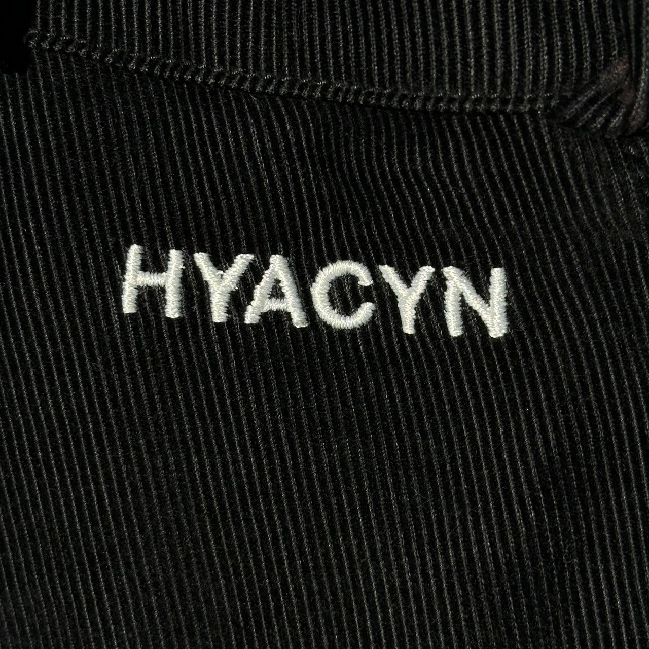 HYACYN(ハイアシン) Multi-Functional Pocket Corduroy Baggy Wide Shorts 多機能 ポケット コーデュロイ バギー ワイド ショーツ ハーフパンツ RTW24-25 XL ブラック